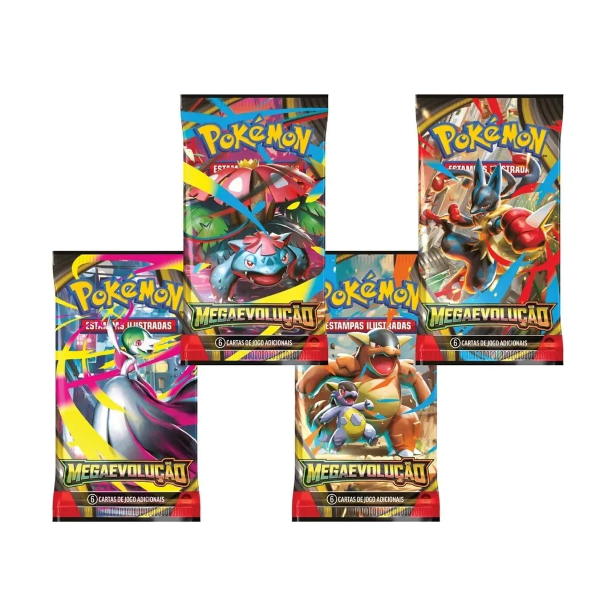 Pokemon Booster Box Megaevolução TCG (Caixa c/ 36 pacotes) Copag - 35652