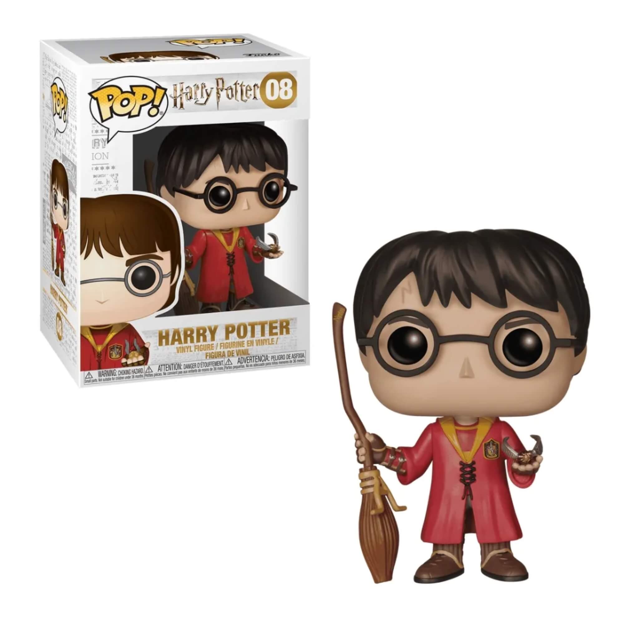 Boneco Funko Pop! Harry Potter - Harry No Quadribol Candide - 12126