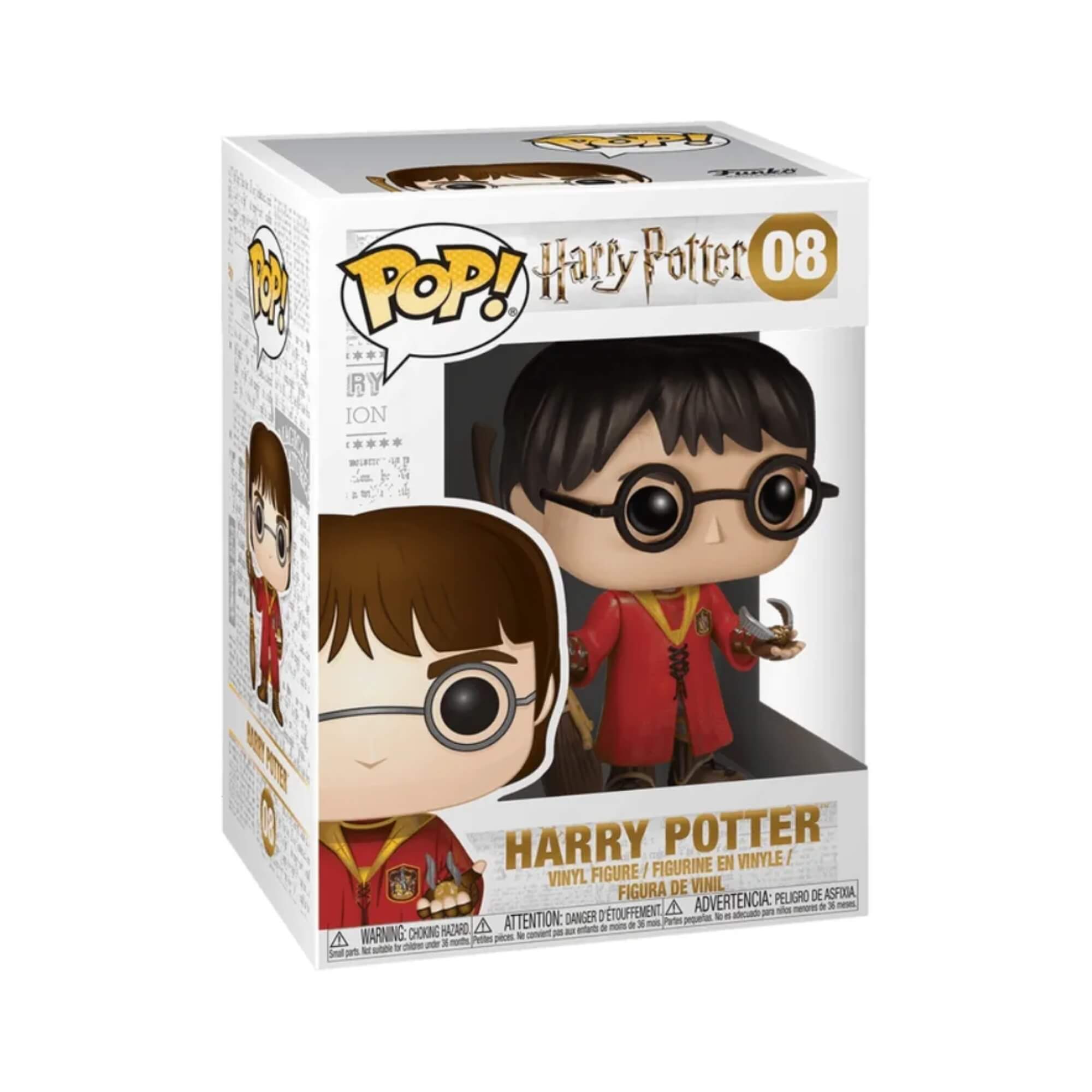 Boneco Funko Pop! Harry Potter - Harry No Quadribol Candide - 12126