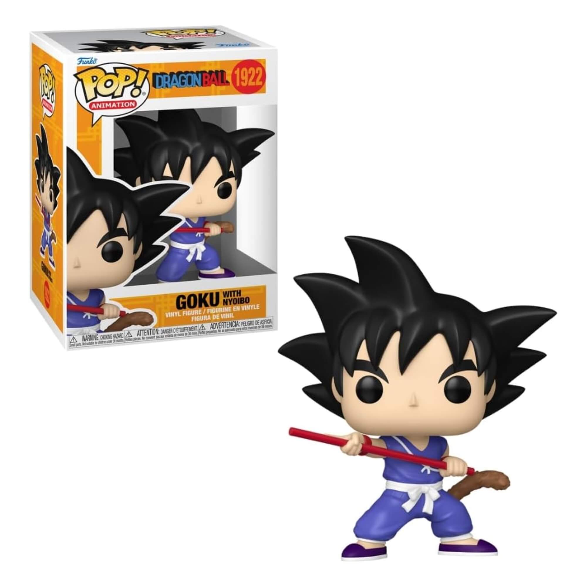 Boneco Funko Pop! Dragon Ball - Goku Com Bastão Mágico Nyoibo Candide - 12159