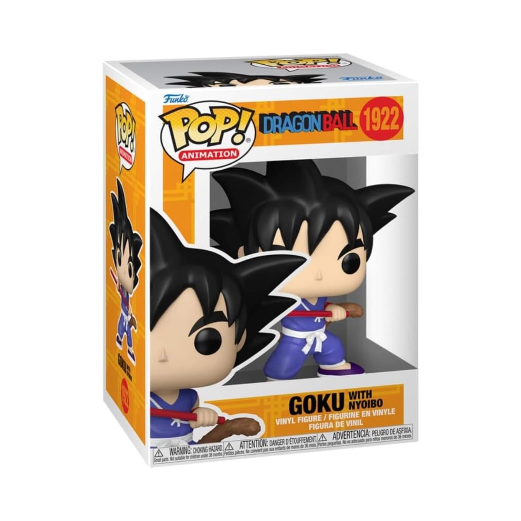 Boneco Funko Pop! Dragon Ball - Goku Com Bastão Mágico Nyoibo Candide - 12159