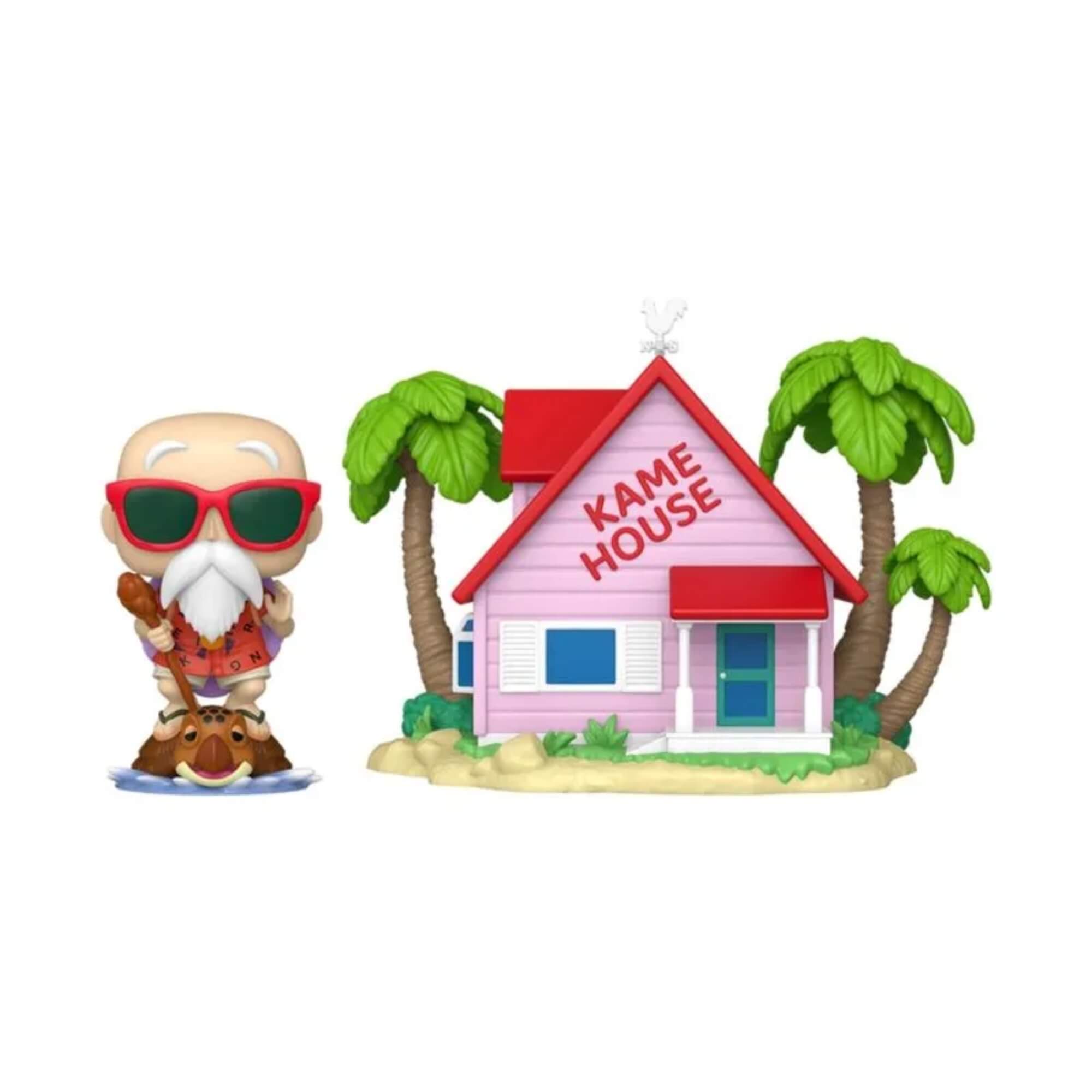 Boneco Funko Pop! Town Dragon Ball - Casa Do Mestre Kame Candide - 12150