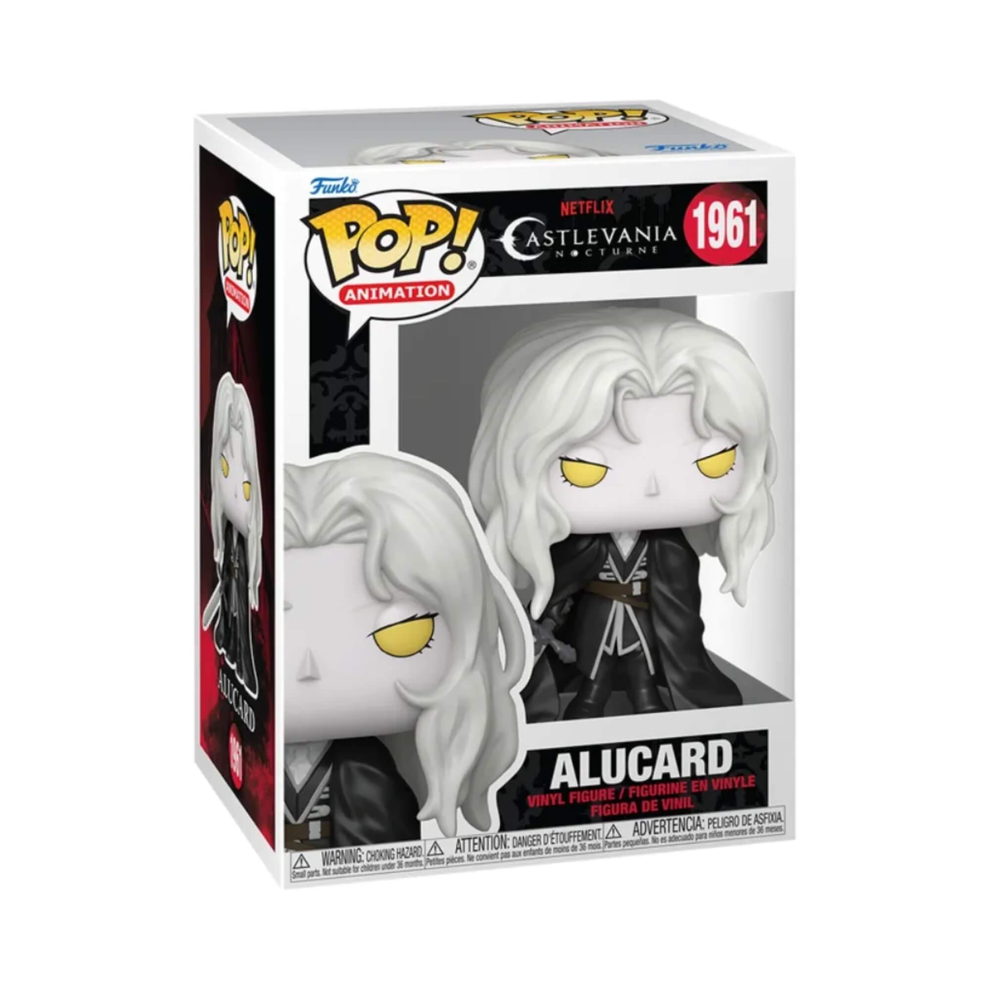 Boneco Funko Pop! Castlevania Noturno - Alucard Candide - 12203