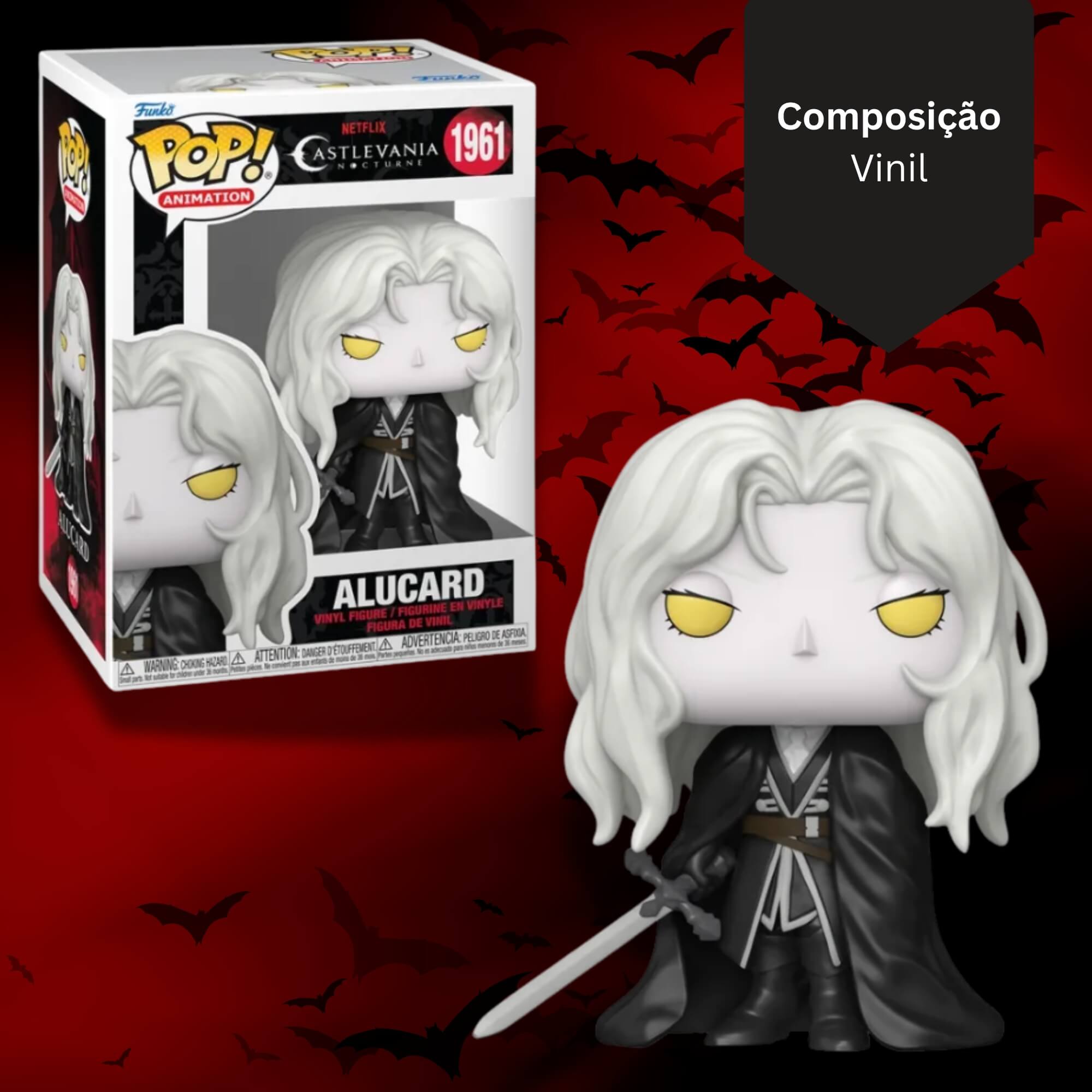 Boneco Funko Pop! Castlevania Noturno - Alucard Candide - 12203
