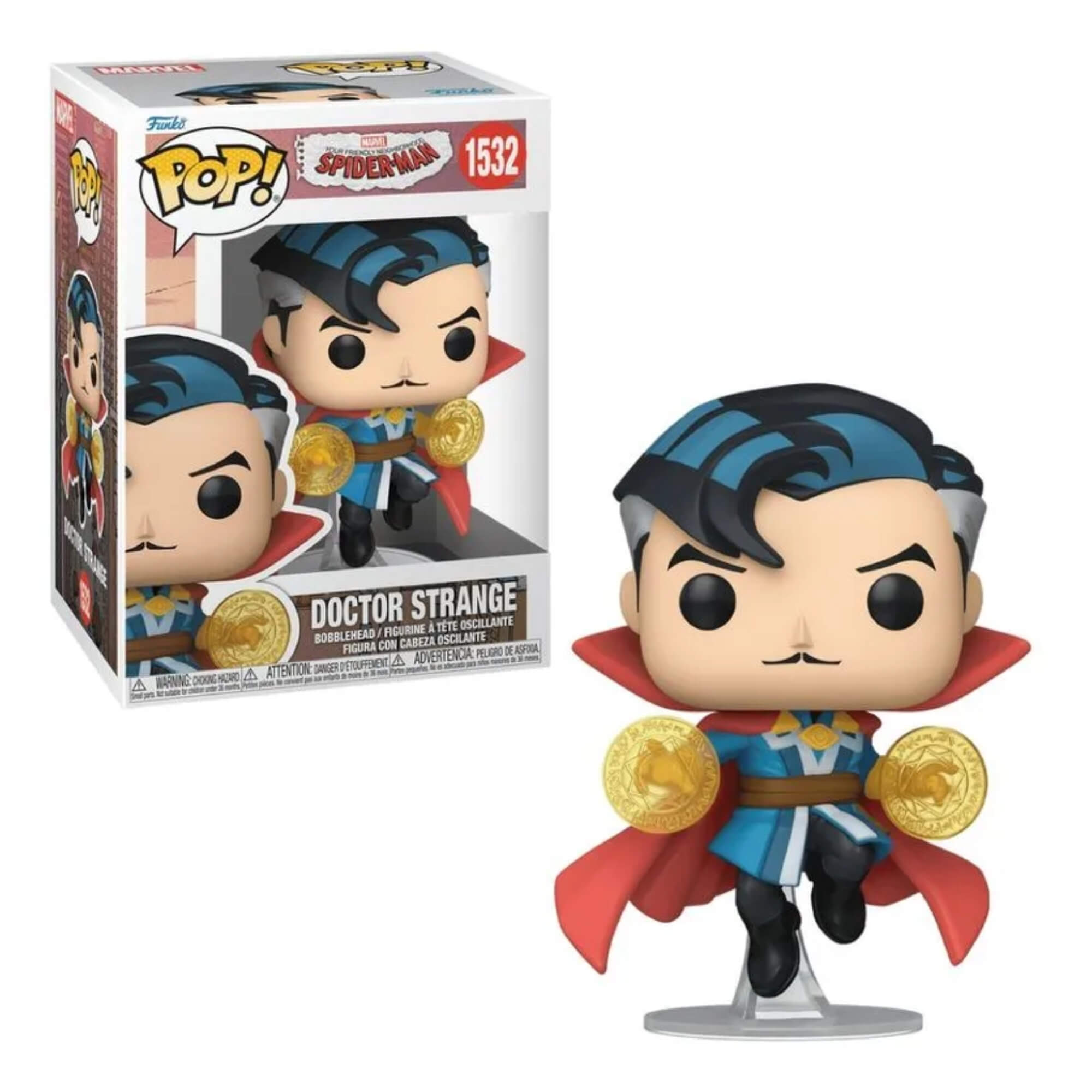 Boneco Funko Pop! Marvel Amigao Da Vizinhanca - Doutor Estranho Candide - 12506