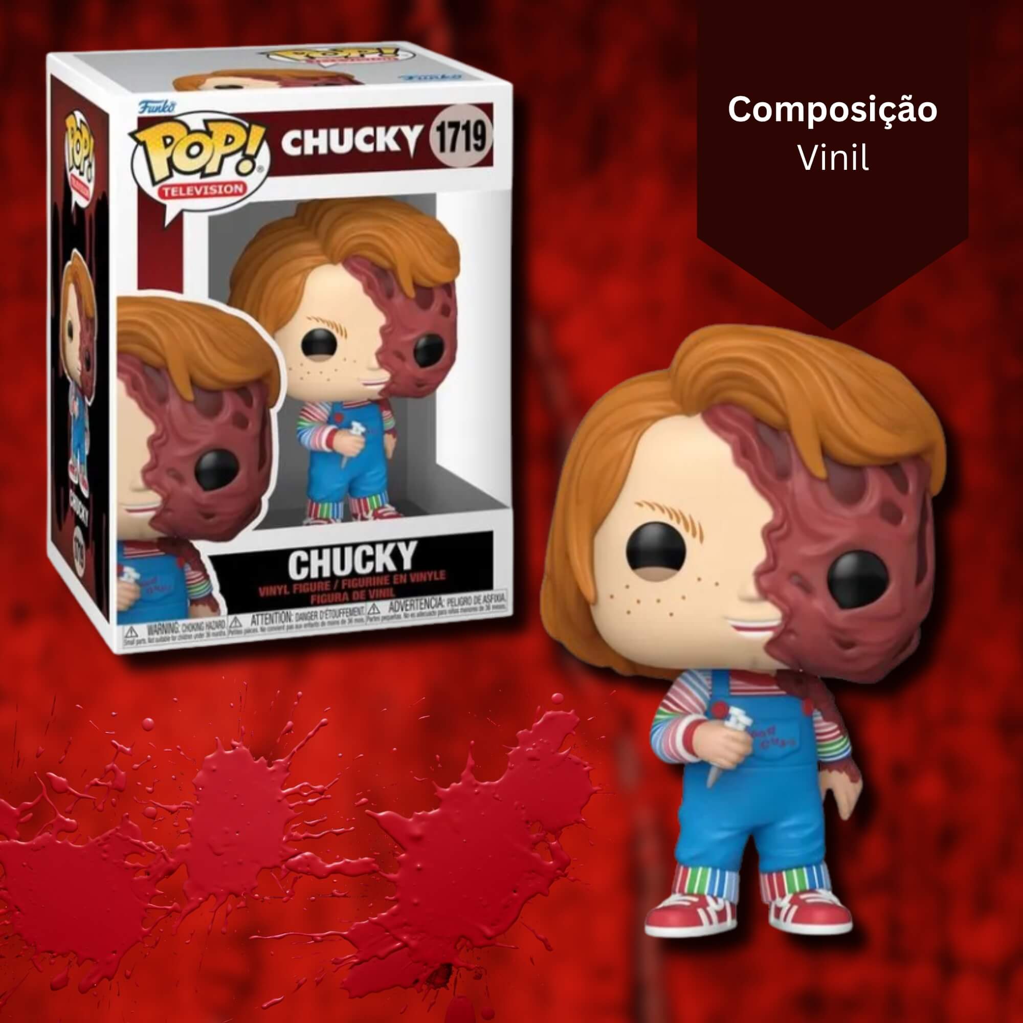 Boneco Funko Pop! Chucky - Chucky Derretido Candide - 12535