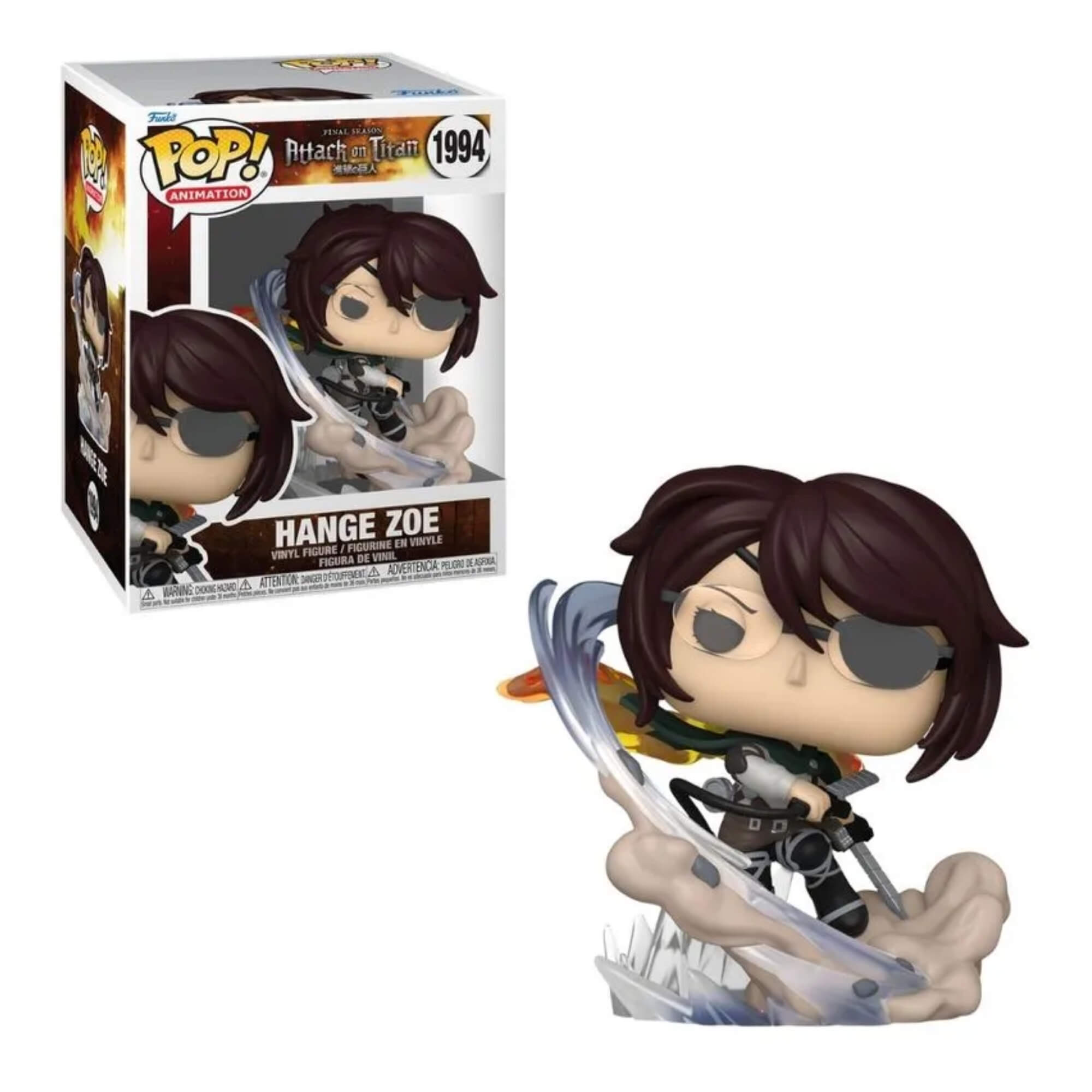 Boneco Funko Pop! Premium Attack on Titan - Hange Zoe Candide - 12536