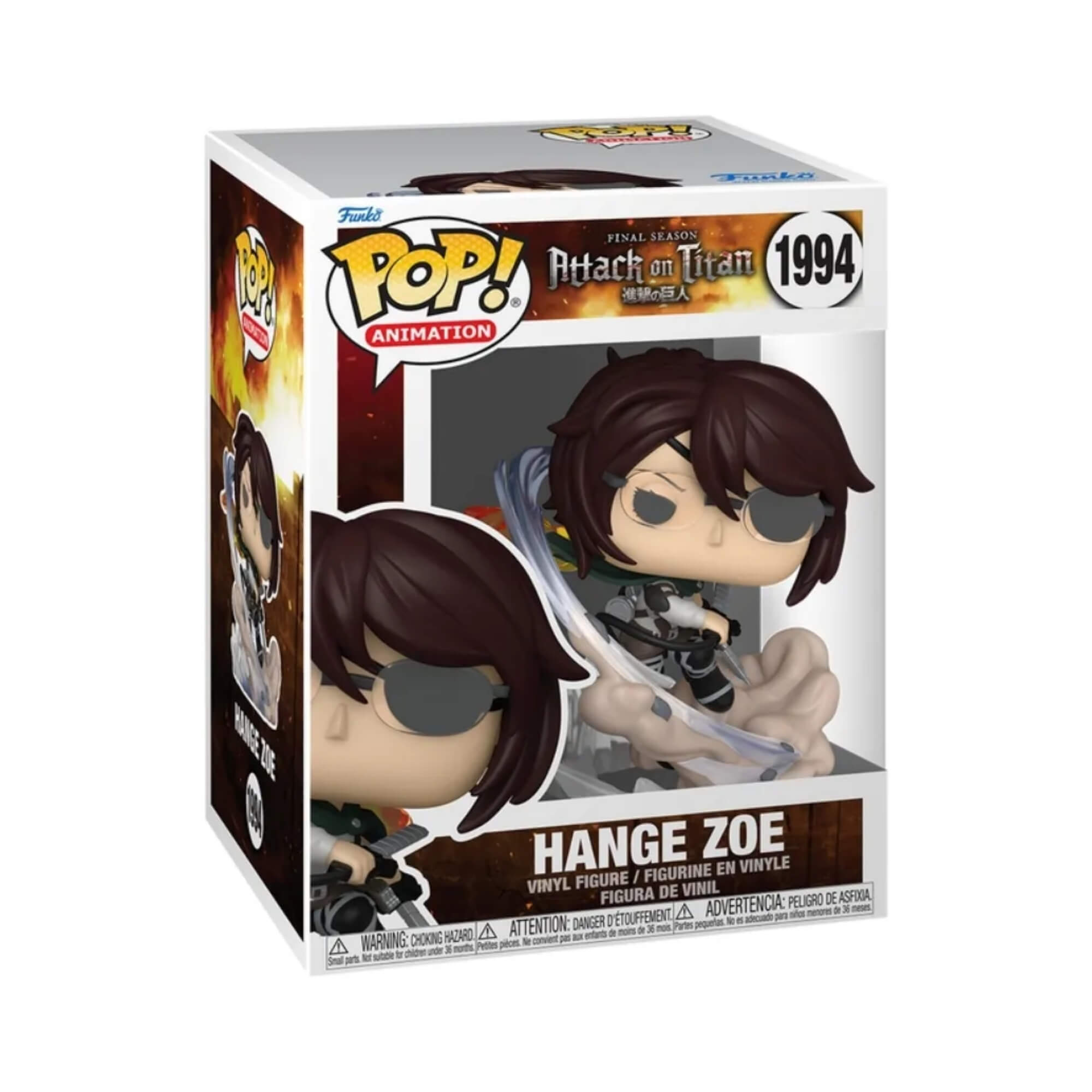 Boneco Funko Pop! Premium Attack on Titan - Hange Zoe Candide - 12536
