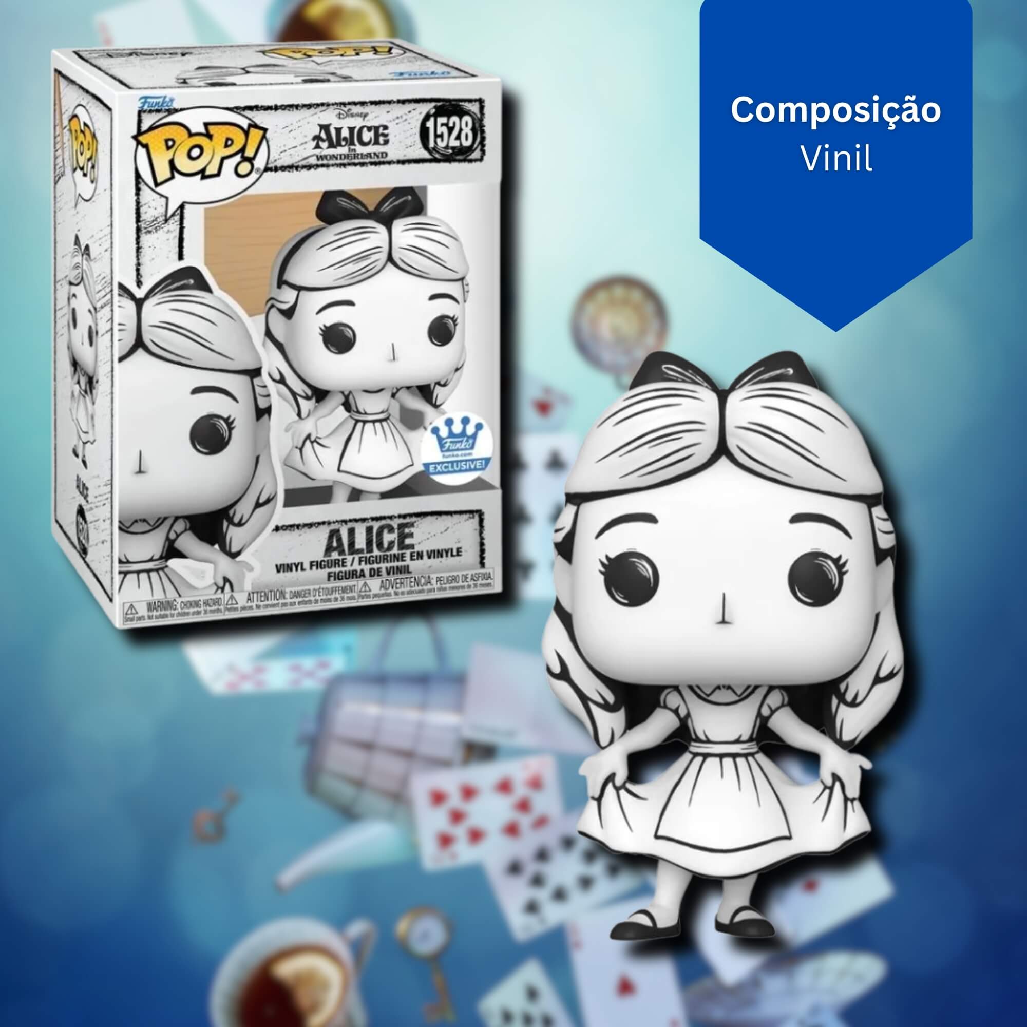 Boneco Funko Pop! Disney Esboços - Alice Candide - 11833