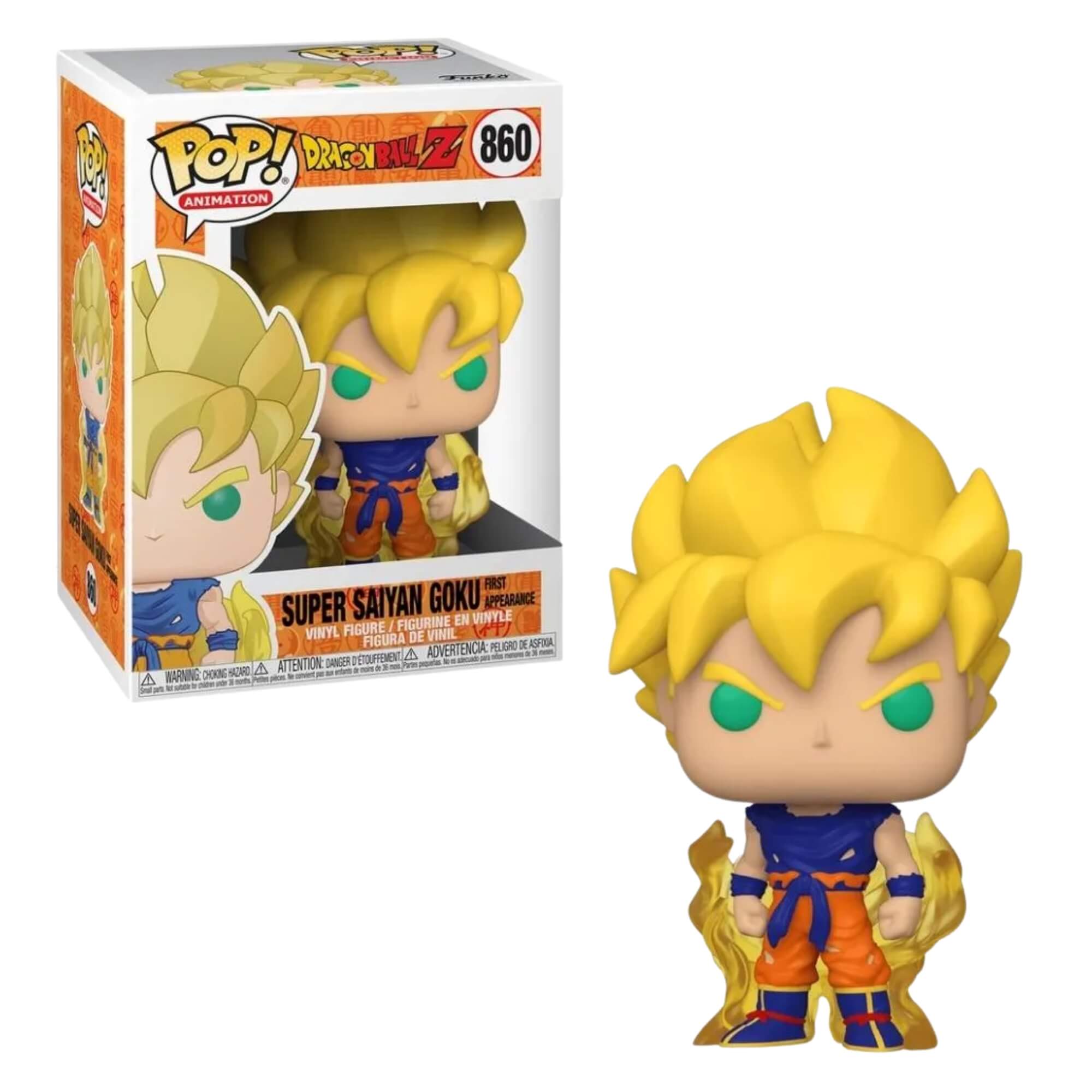 Boneco Funko Pop! Dragon Ball Z - Super Saiyan Goku Candide - 11169