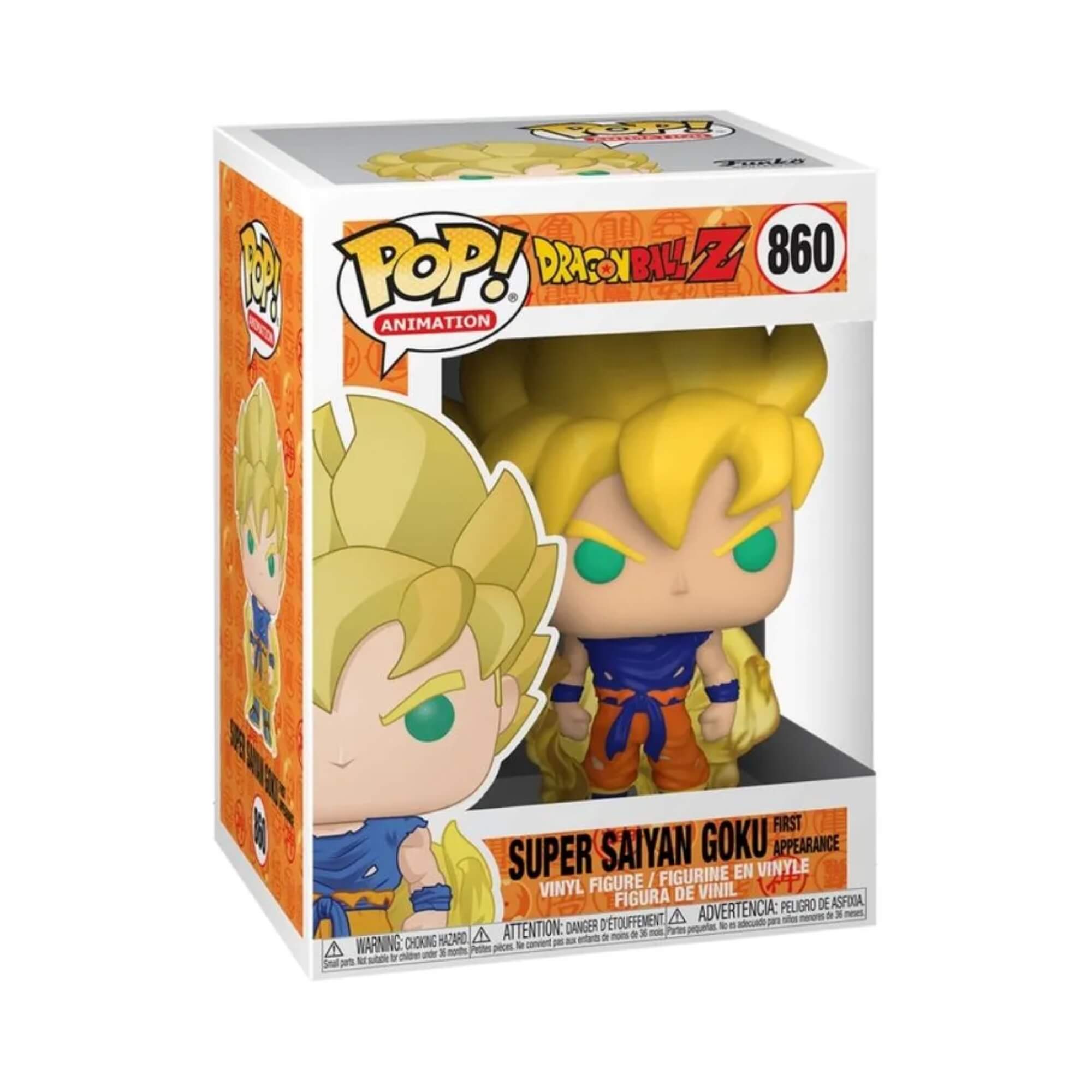 Boneco Funko Pop! Dragon Ball Z - Super Saiyan Goku Candide - 11169