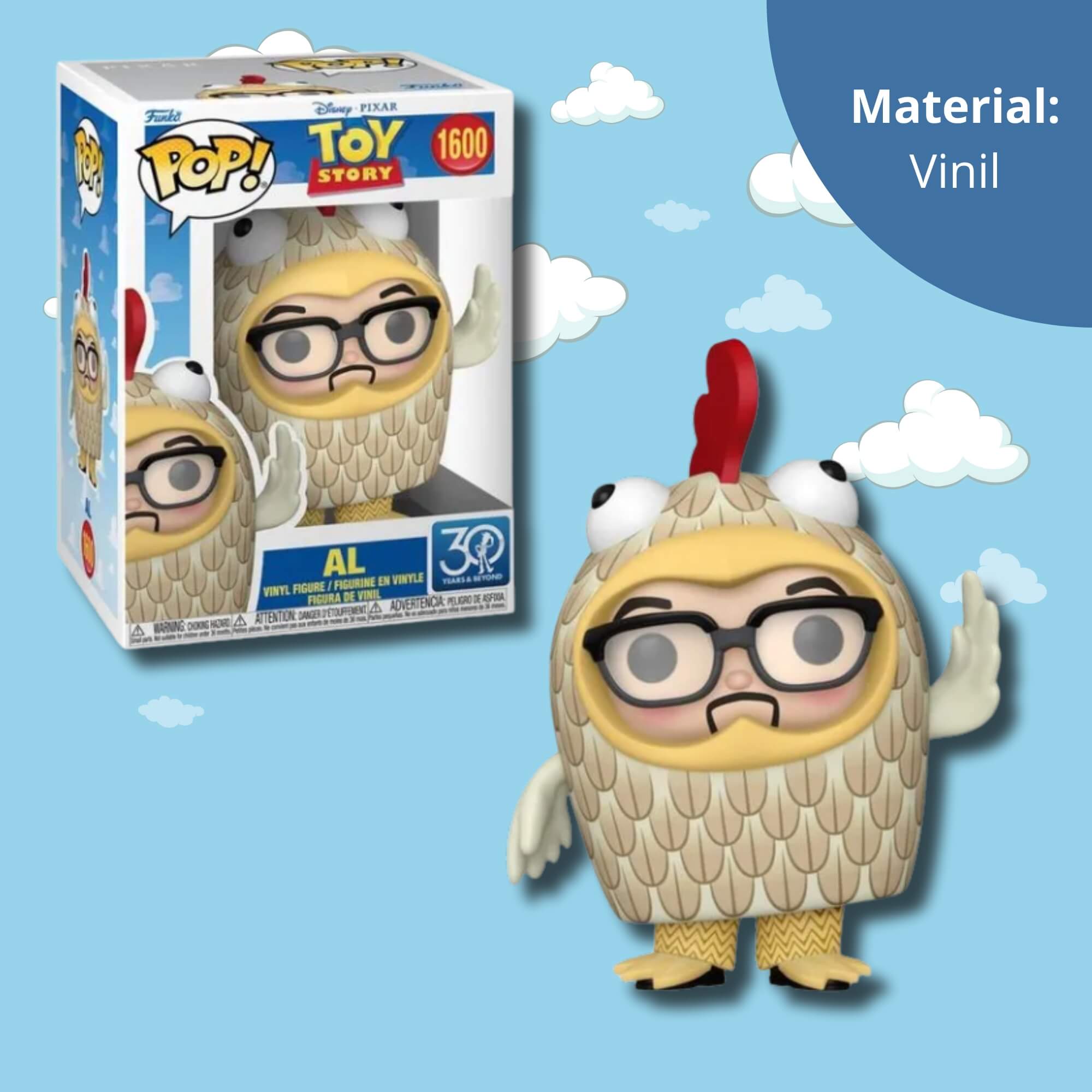 Boneco Funko Pop! Disney Toy Story 30 Anos - Al Candide 12609
