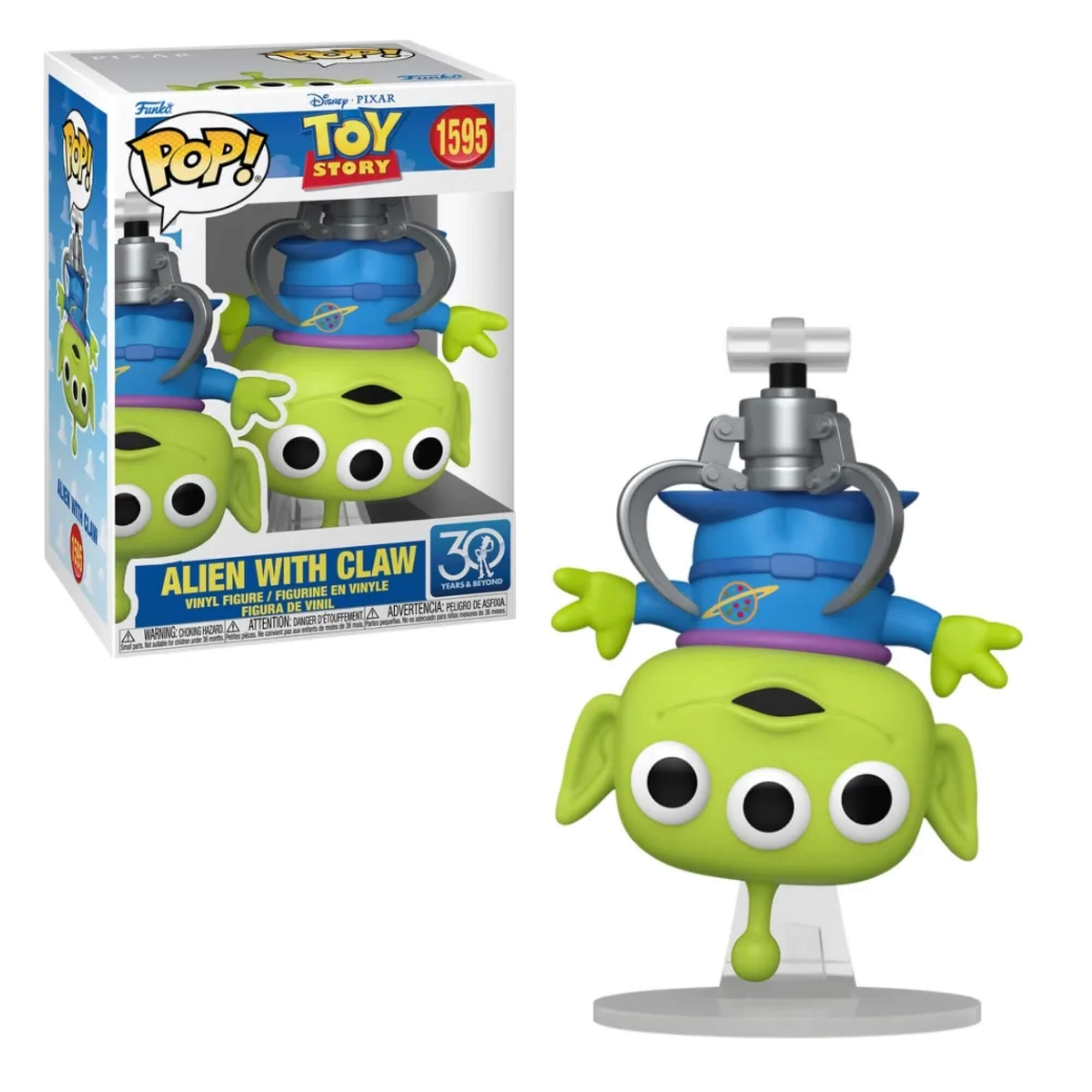 Boneco Funko Pop! Disney Toy Story 30 anos - E.T. com Garra Candide - 12604