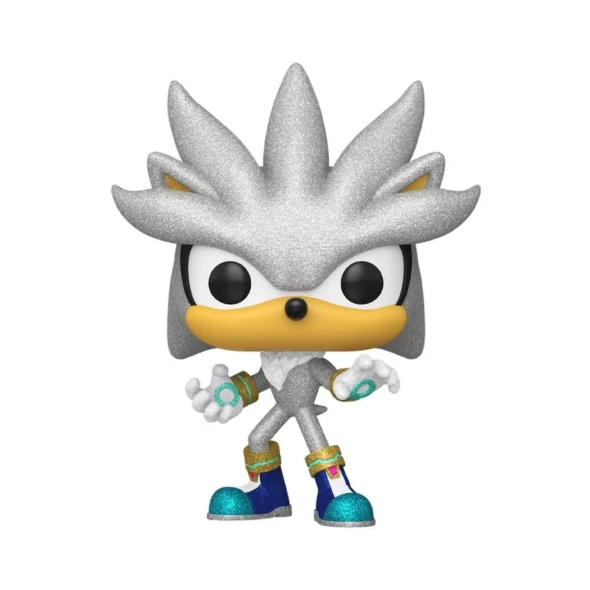 Boneco Funko Pop! Sonic The Hedgehog - Silver Candide - 12597