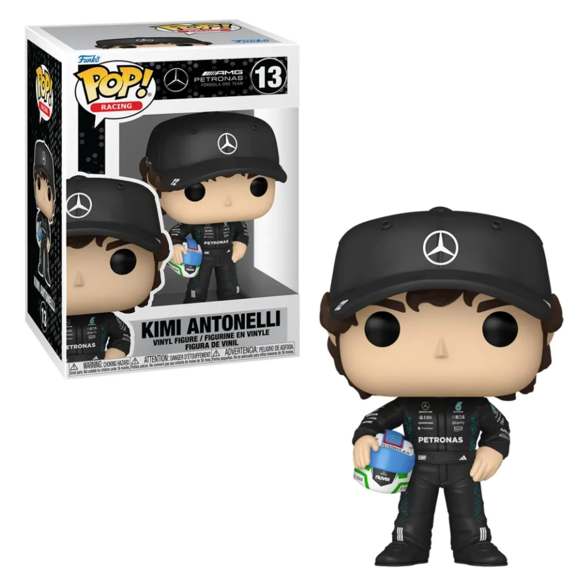 Boneco Funko Pop! Racing Mercedes - Kimi Antonelli Candide - 12495