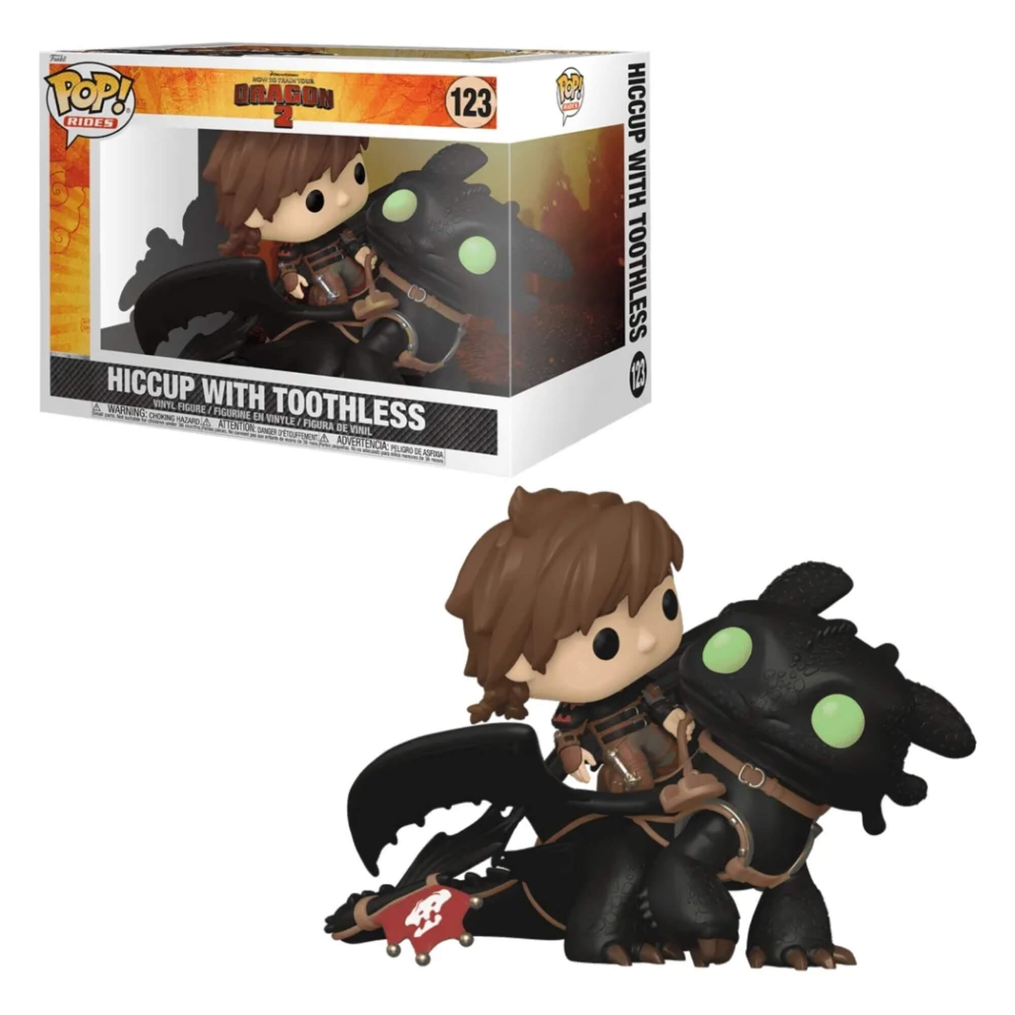 Boneco Funko Pop! Como Treinar Seu Dragão Soluço e Banguela Candide - 12177