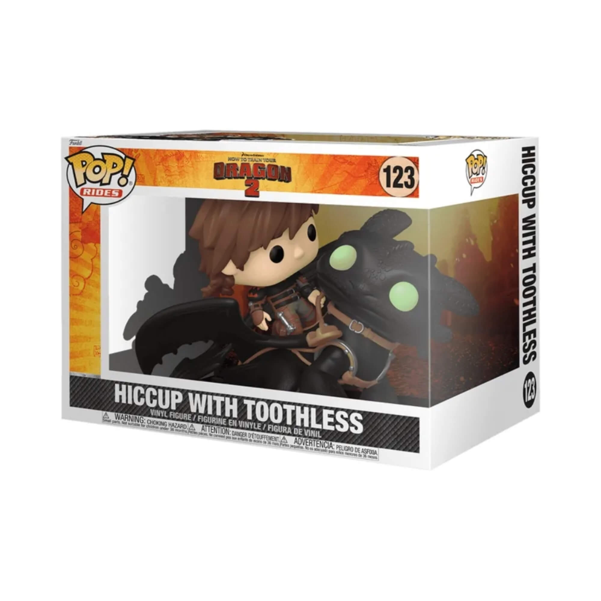 Boneco Funko Pop! Como Treinar Seu Dragão Soluço e Banguela Candide - 12177