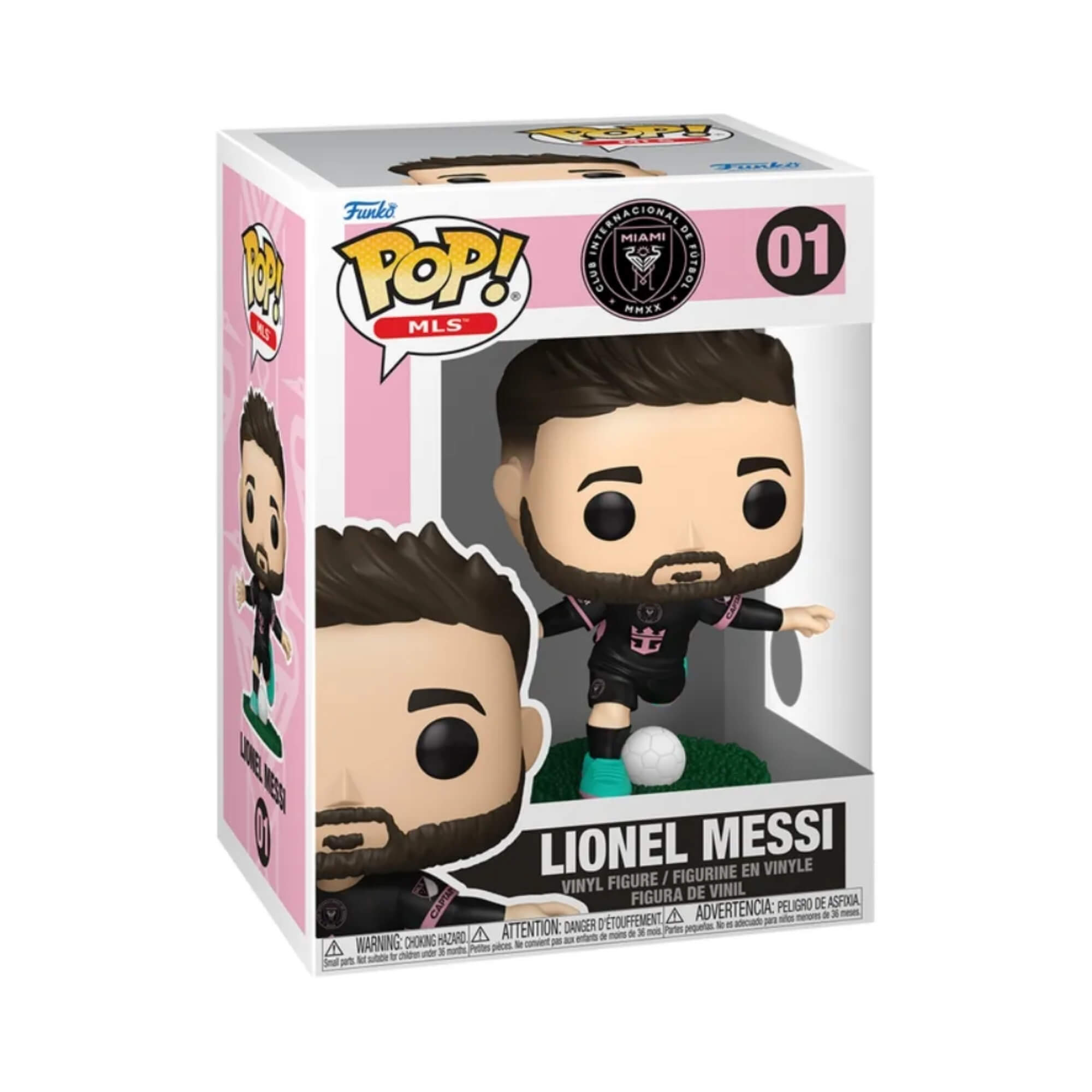 Boneco Funko Pop! Inter Miami - Lionel Messi Candide - 12169