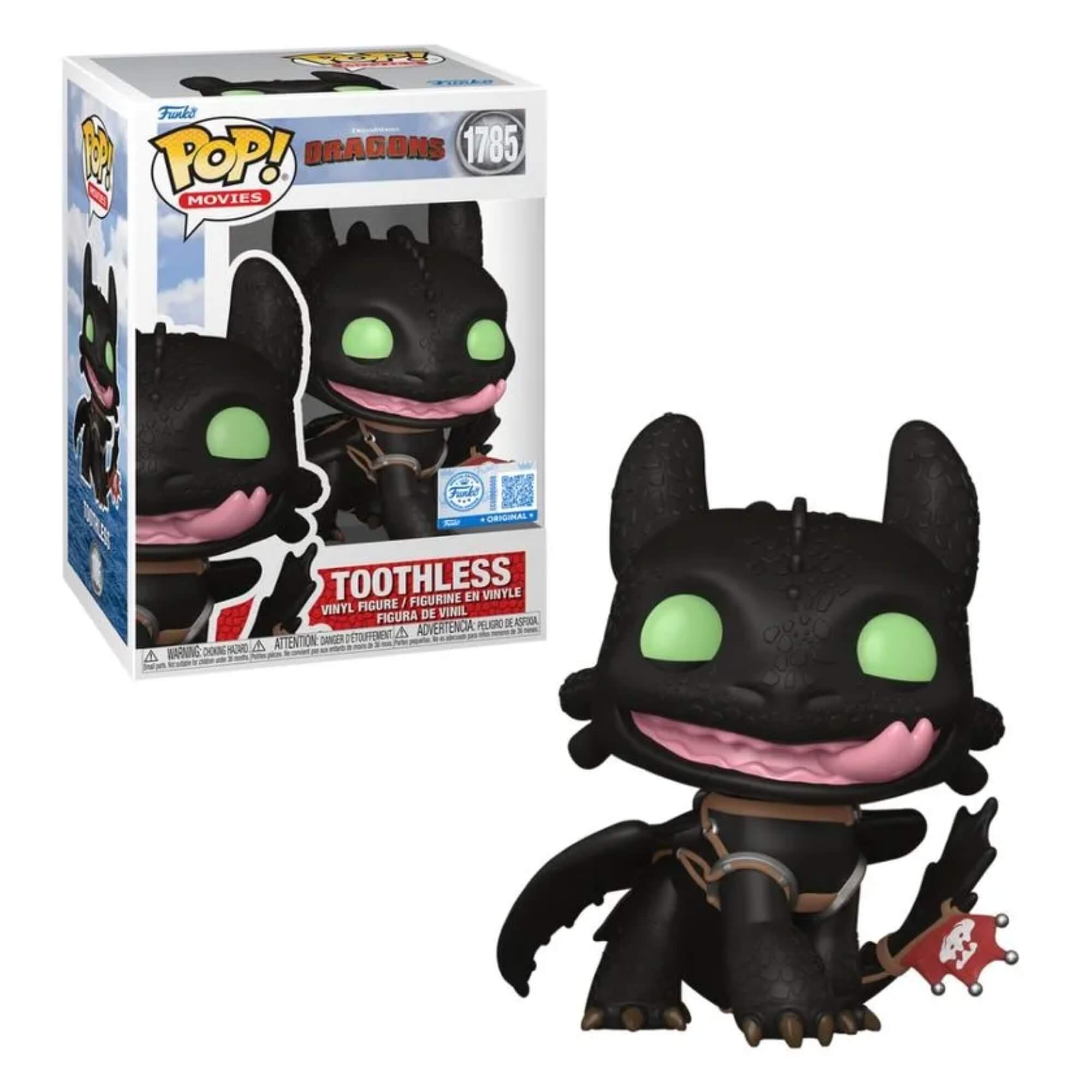 Boneco Funko Pop! Como Treinar o Seu Dragão - Banguela Sorrindo Candide - 12140