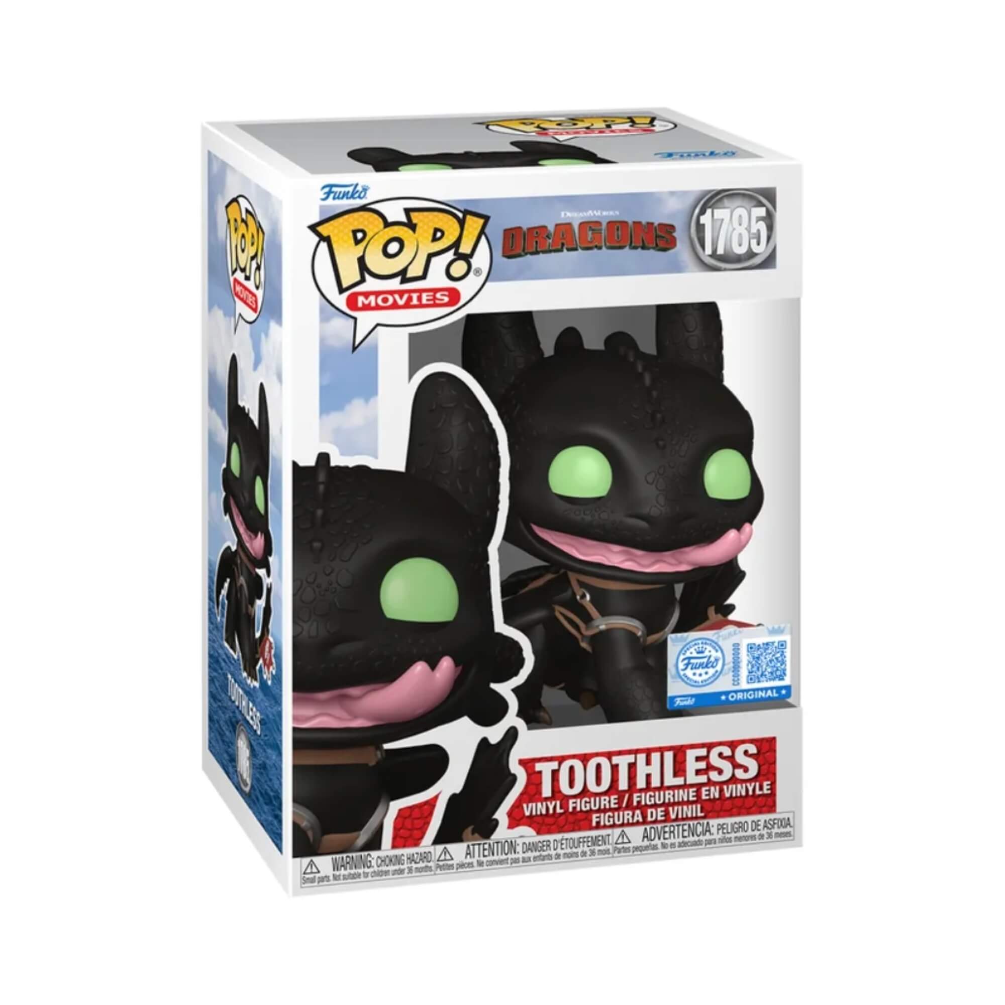 Boneco Funko Pop! Como Treinar o Seu Dragão - Banguela Sorrindo Candide - 12140