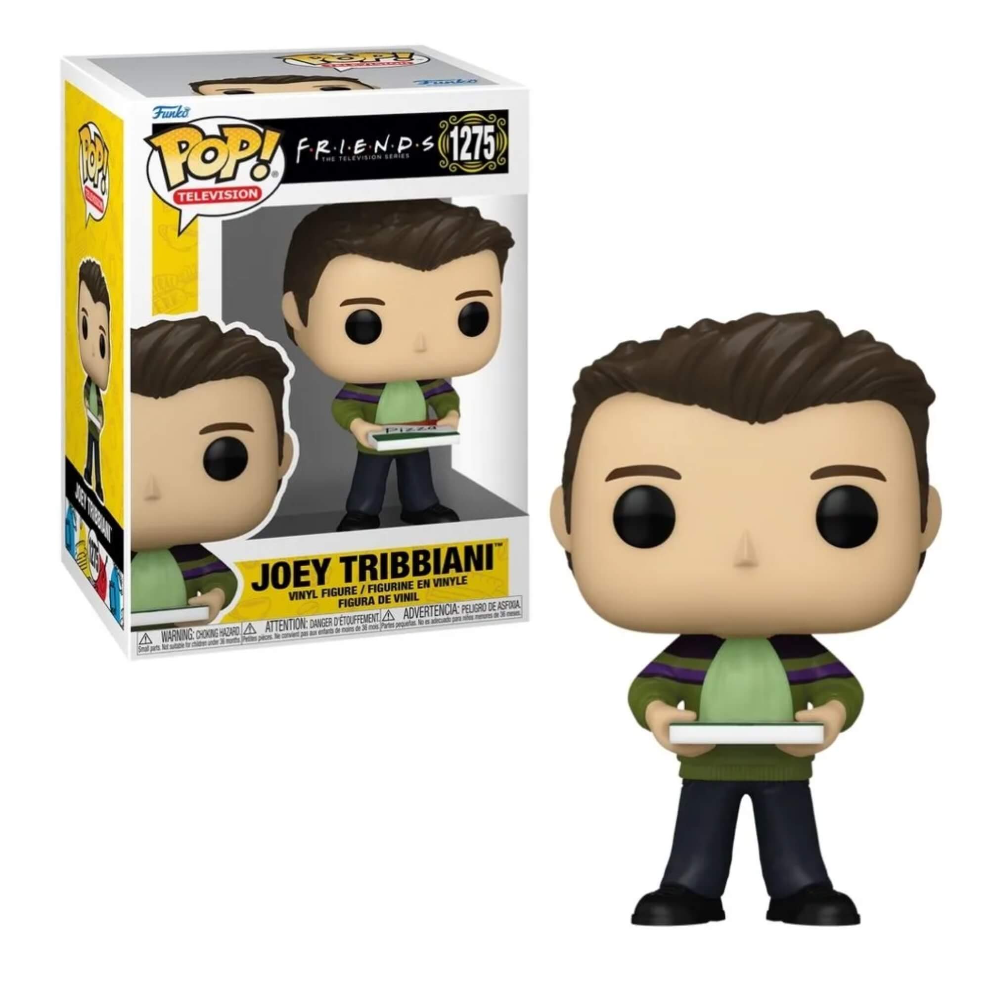 Boneco Funko Pop! Friends - Joey com Pizza Candide - 11427