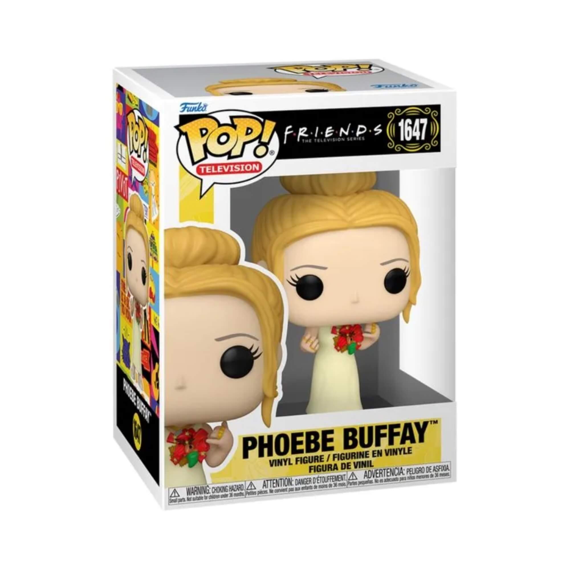 Boneco Funko Pop! Friends - Phoebe de Vestido com Enfeite Candide - 11763