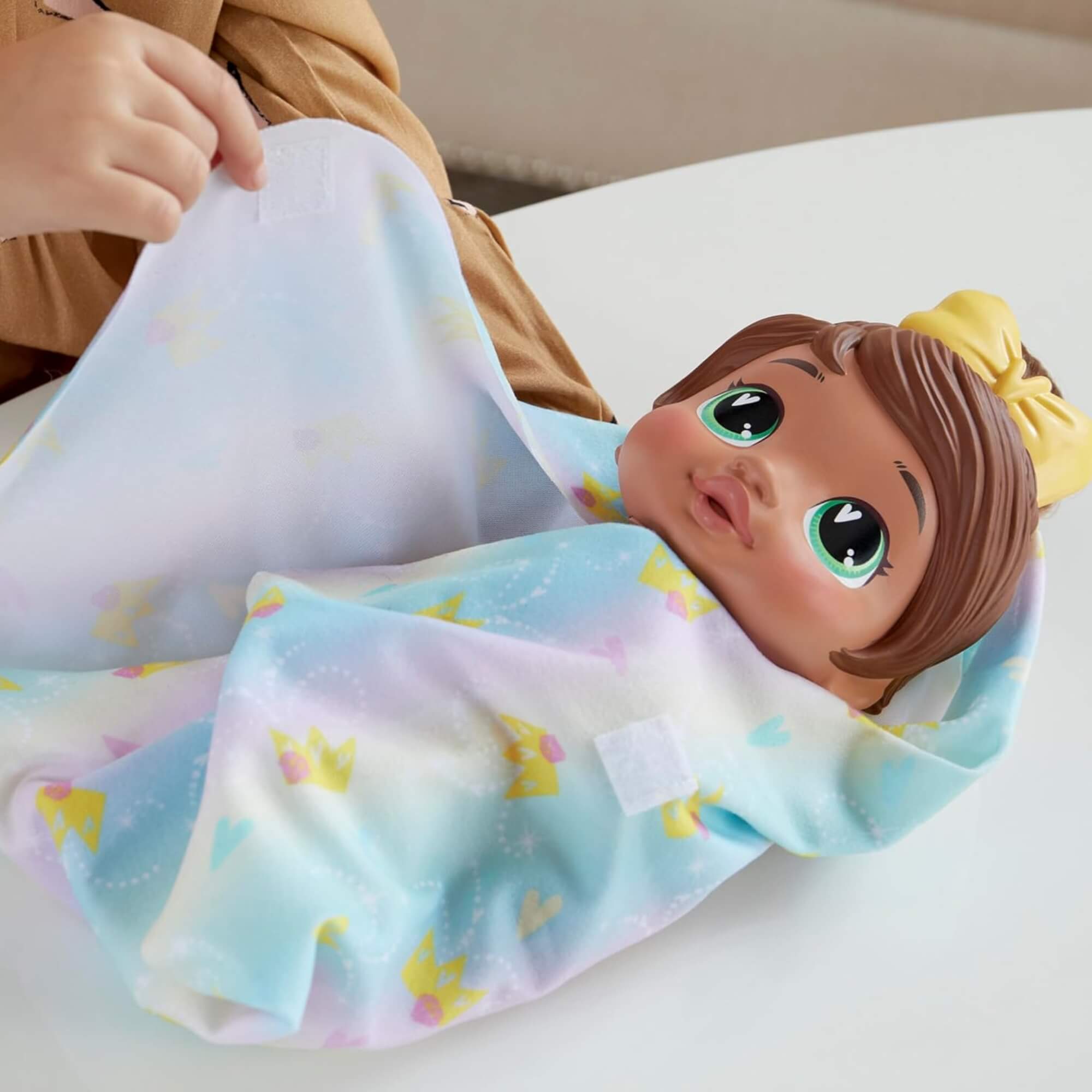 Brinquedo Infantil Boneca Baby Alive Bebê Shampoo Sophia Sparkle (Morena) Hasbro - 18526