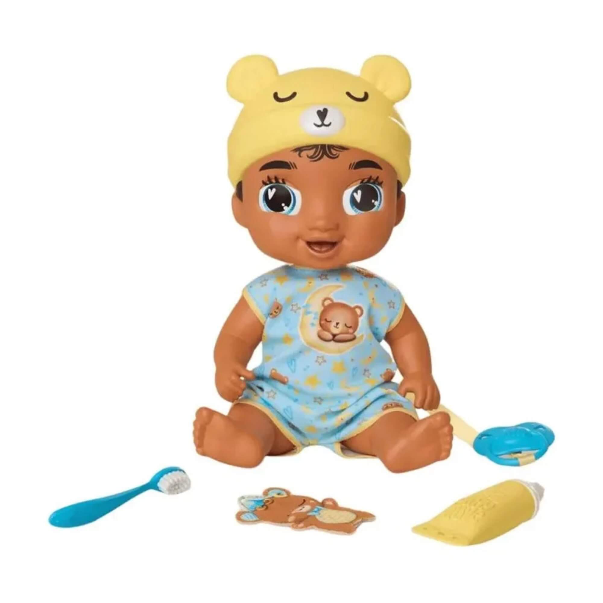 Brinquedo Infantil Boneco Baby Alive Pequenos Sonhos Snoozer Bear Hasbro - 18667