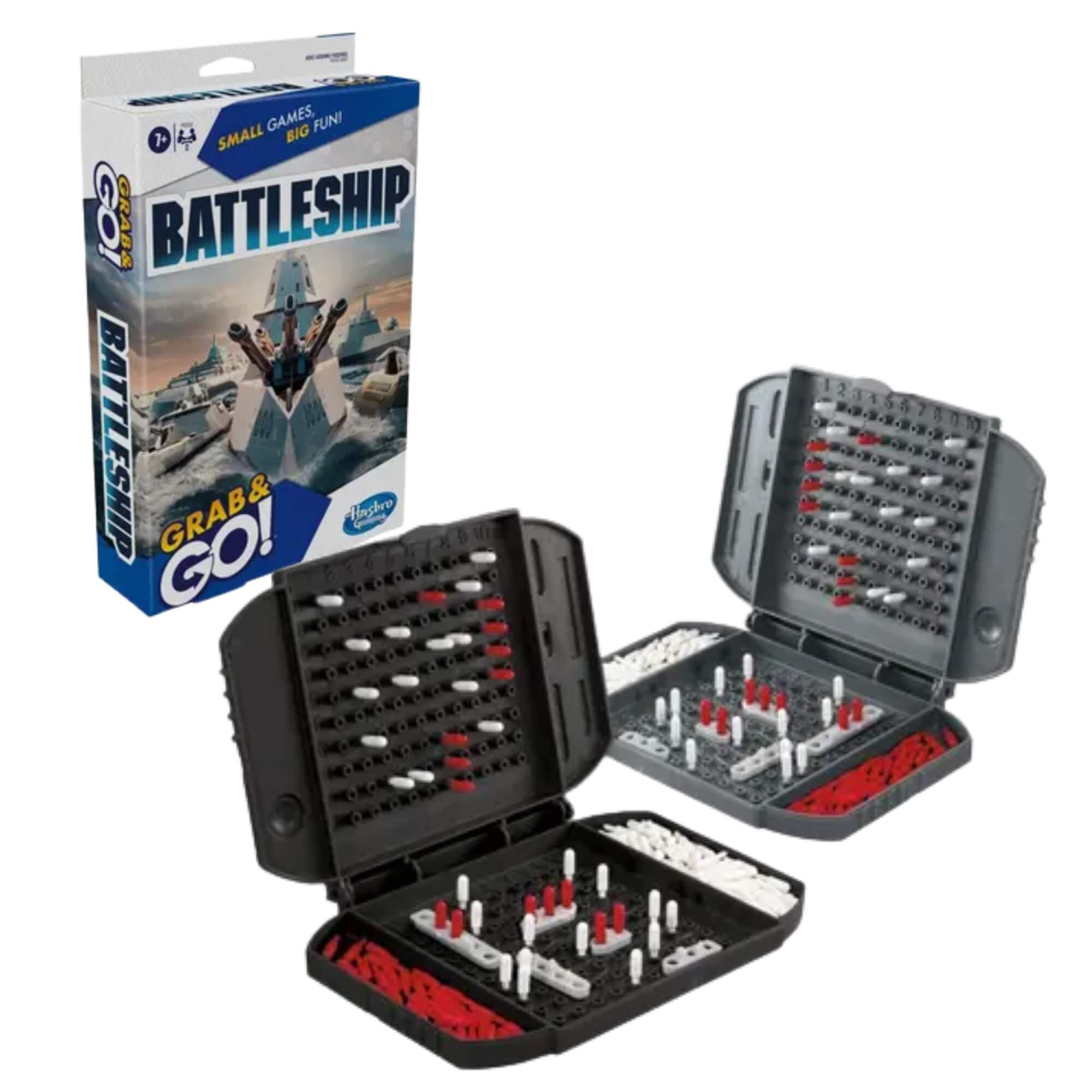 Jogo Battleship Grab & Go 2 Jogadores Hasbro - 18586