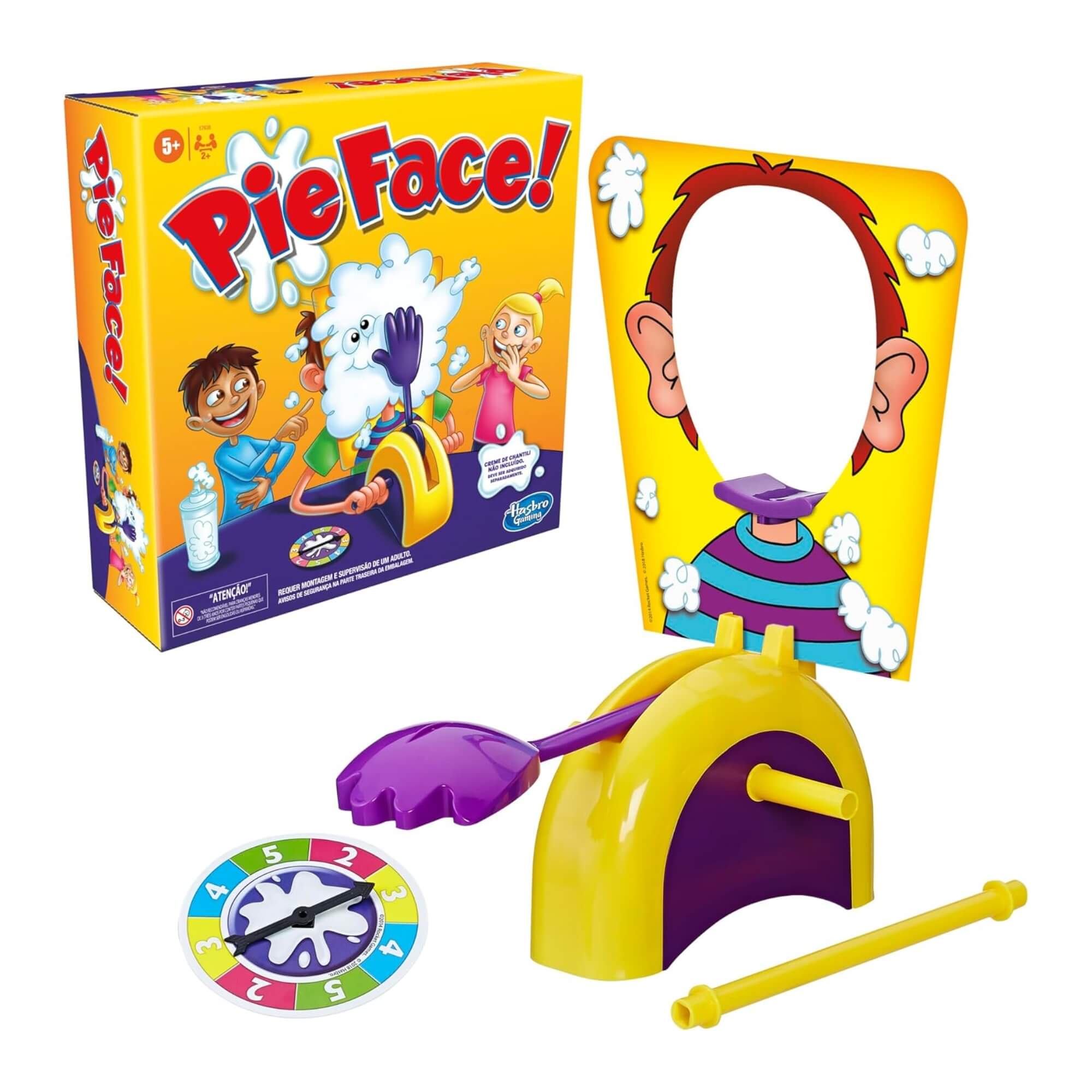 Jogo Pie Face 2 ou Mais Jogadores Hasbro - 18657