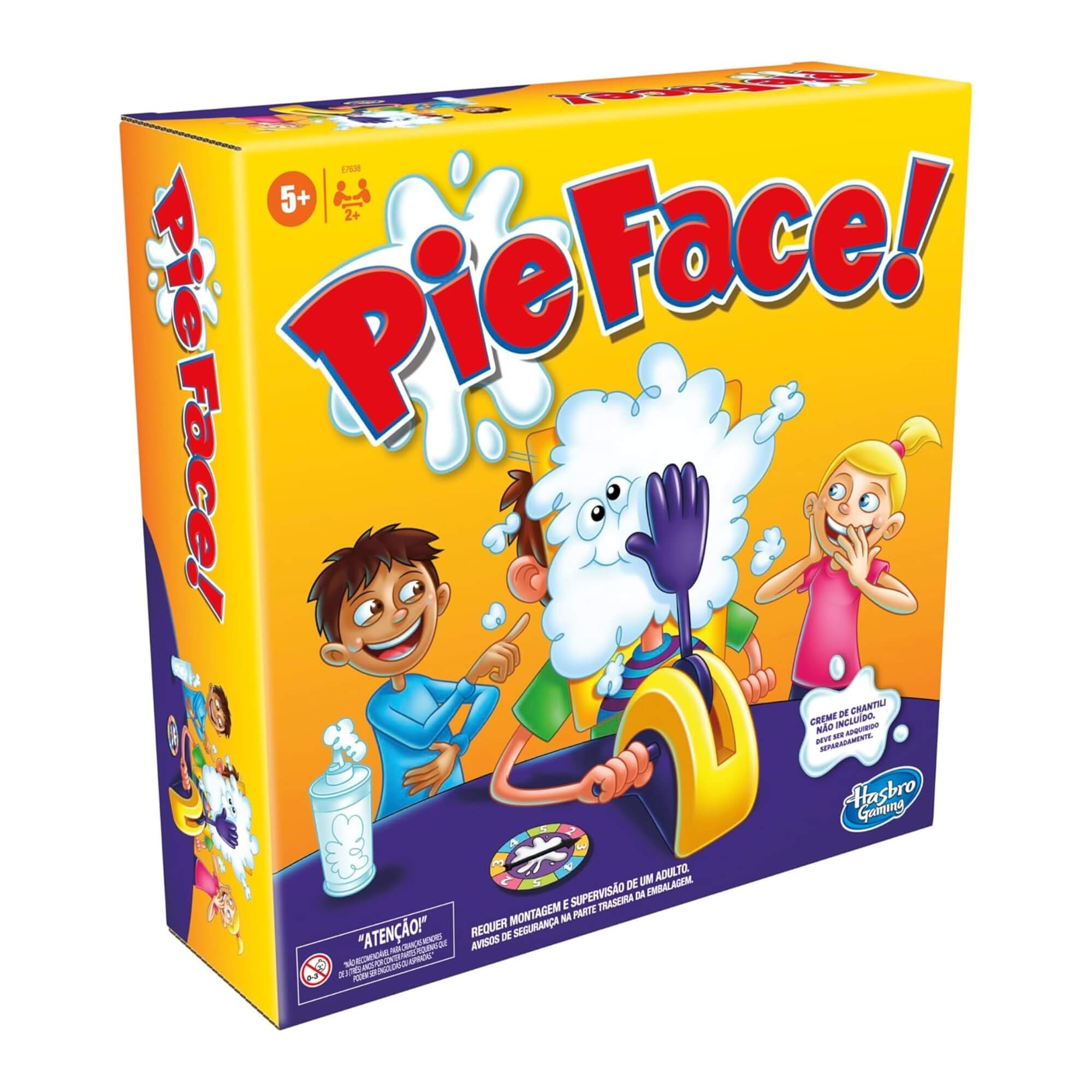 Jogo Pie Face 2 ou Mais Jogadores Hasbro - 18657