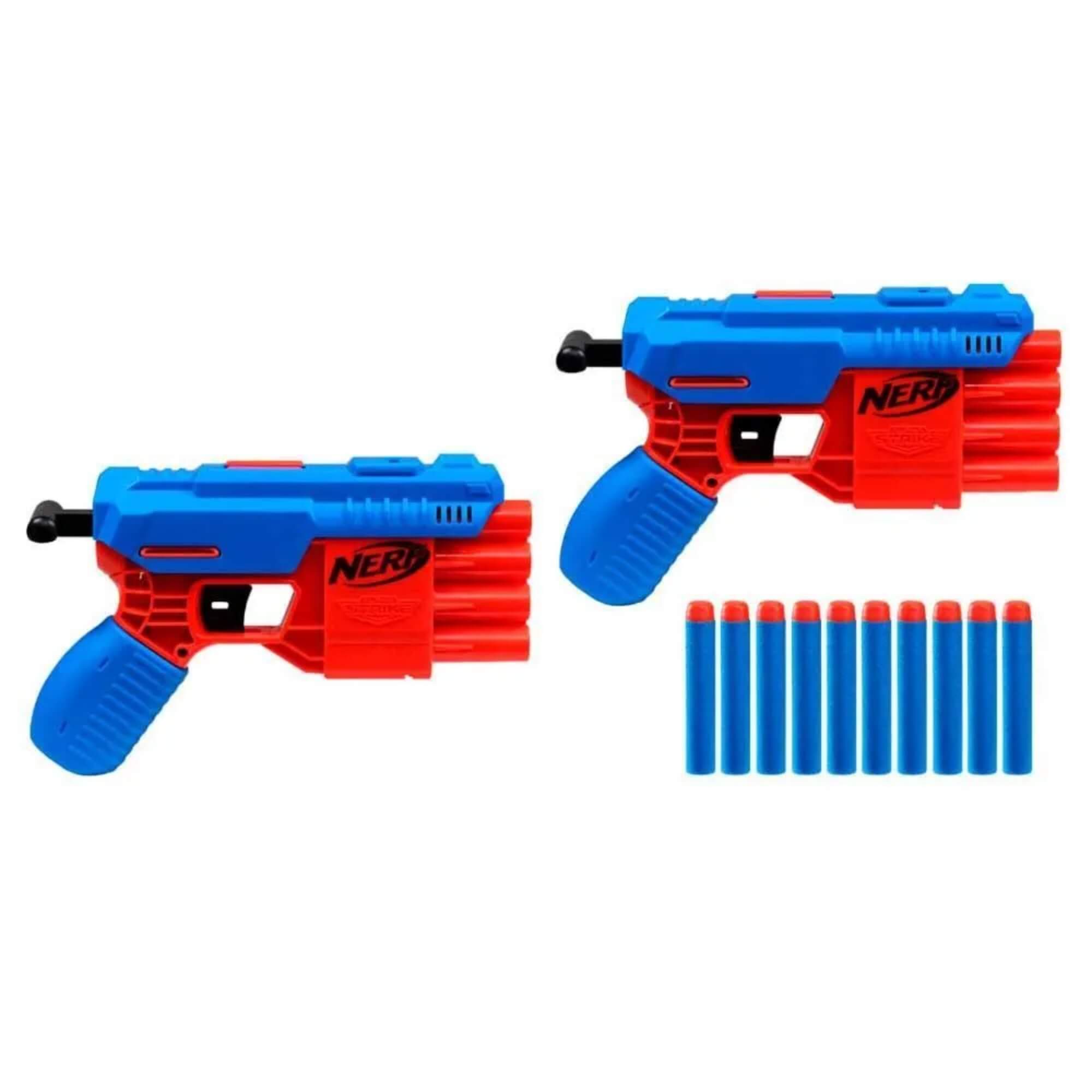 Brinquedo Infantil Lança Dardos Nerf Alpha Strike Claw Dual Hasbro - 16768
