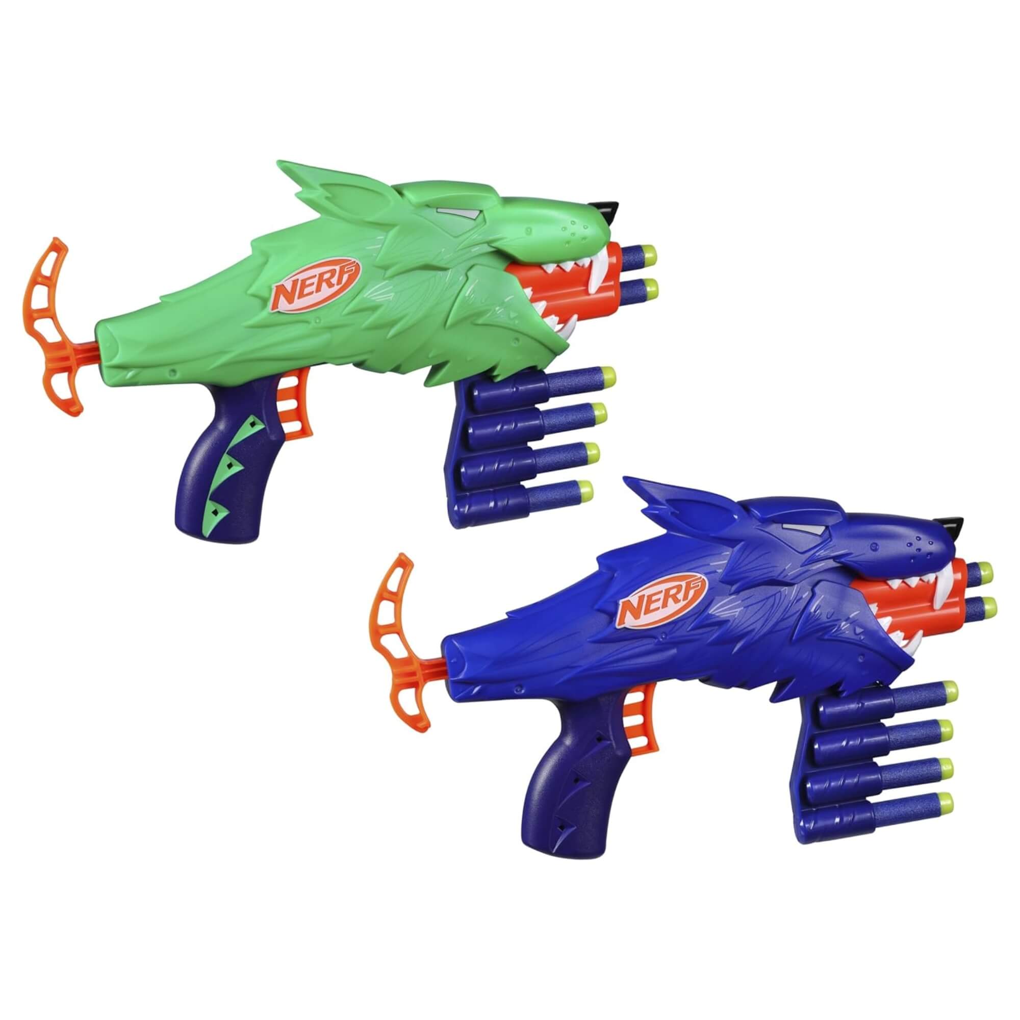 Brinquedo Infantil Conjunto de Lança Dardos Nerf Wild Wolfpack Hasbro - 18940