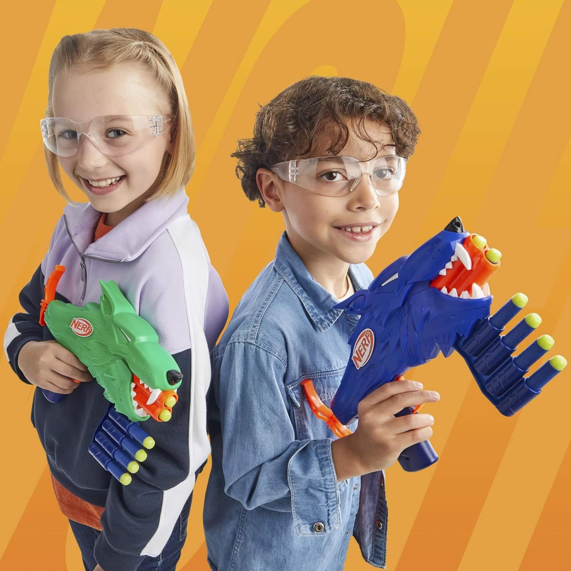 Brinquedo Infantil Conjunto de Lança Dardos Nerf Wild Wolfpack Hasbro - 18940
