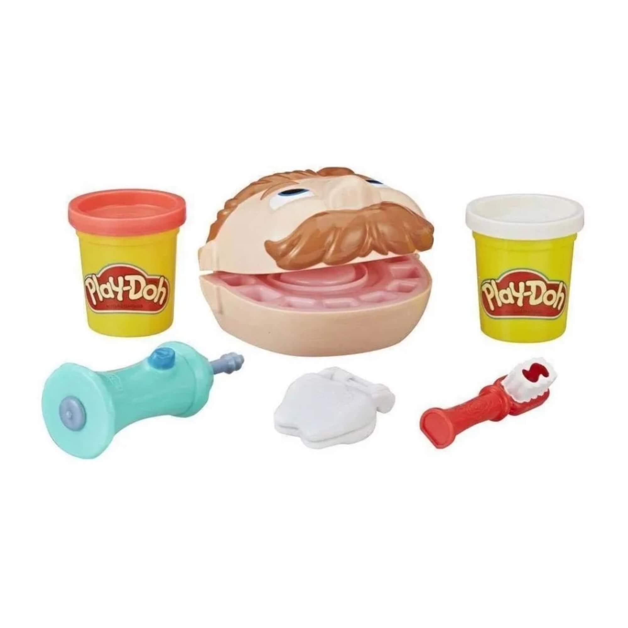 Brinquedo Infantil Play-Doh Mini Clássicos Brincando de Dentista com Acessórios Hasbro - 16654