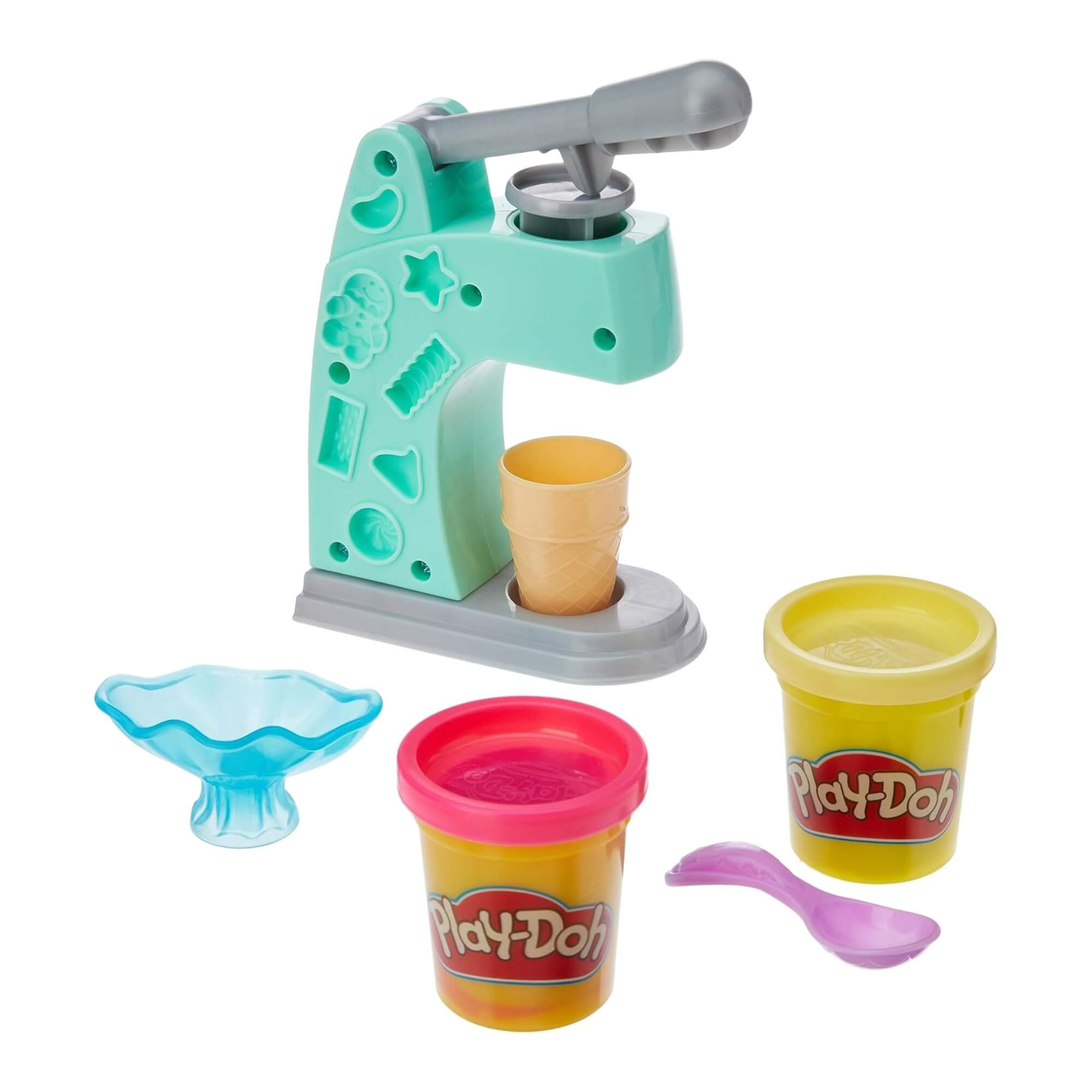 Brinquedo Infantil Play-Doh Mini Sorveteria Divertida c/ Acessórios e Massinha Hasbro - 16656