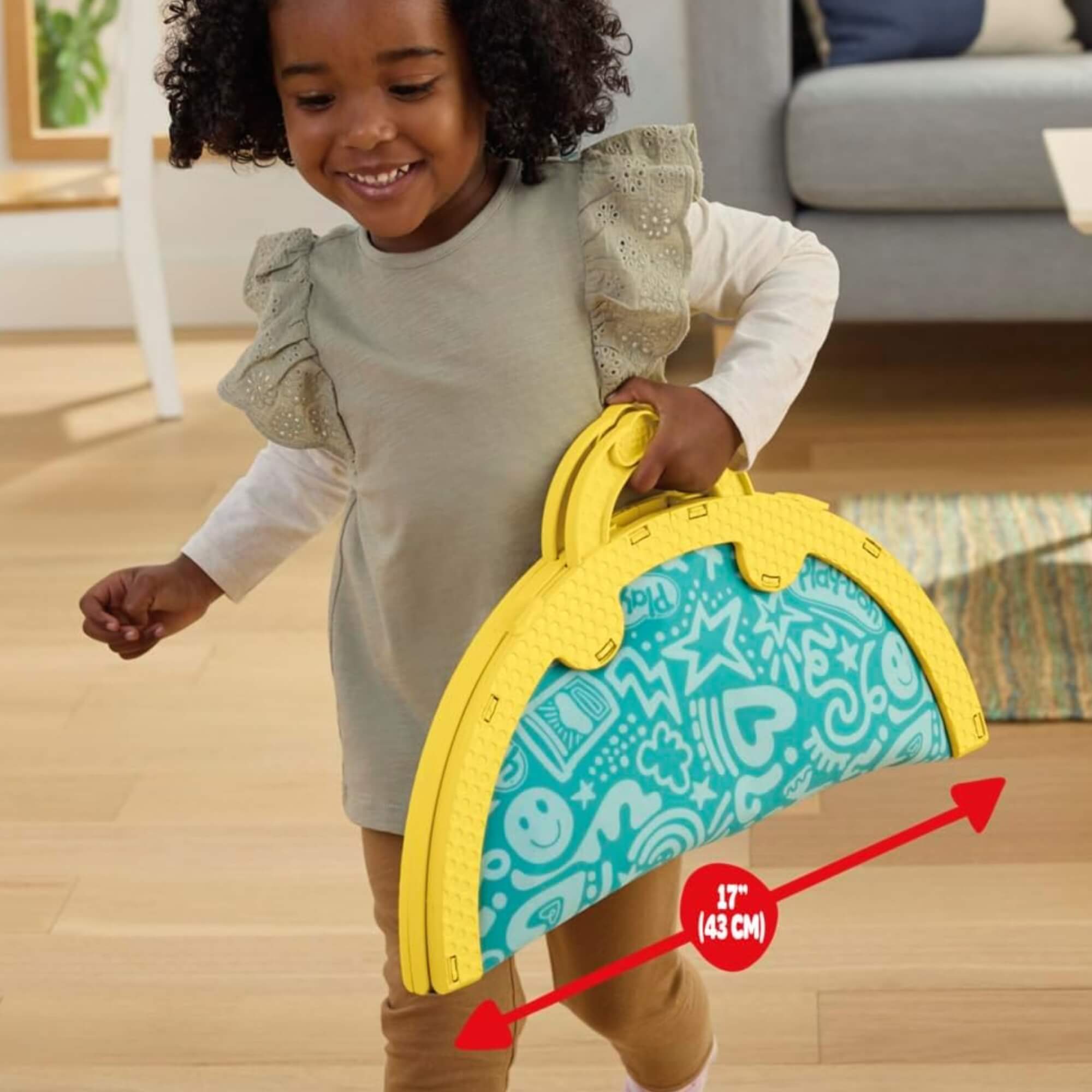Brinquedo Infantil Play-Doh Kit de Massinha Tapete de Atividades Hasbro - 18537