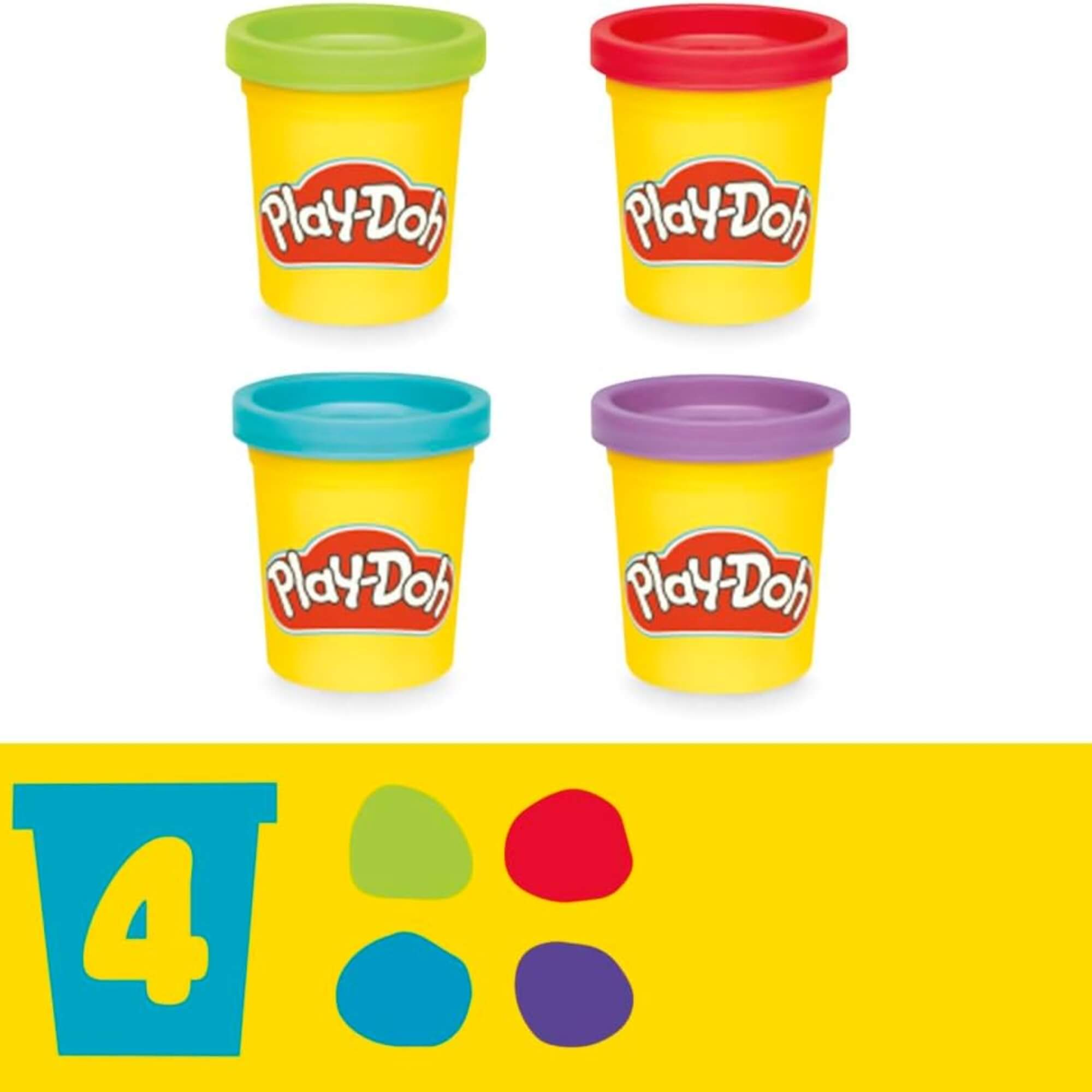 Brinquedo Infantil Play-Doh Kit de Massinha Tapete de Atividades Hasbro - 18537
