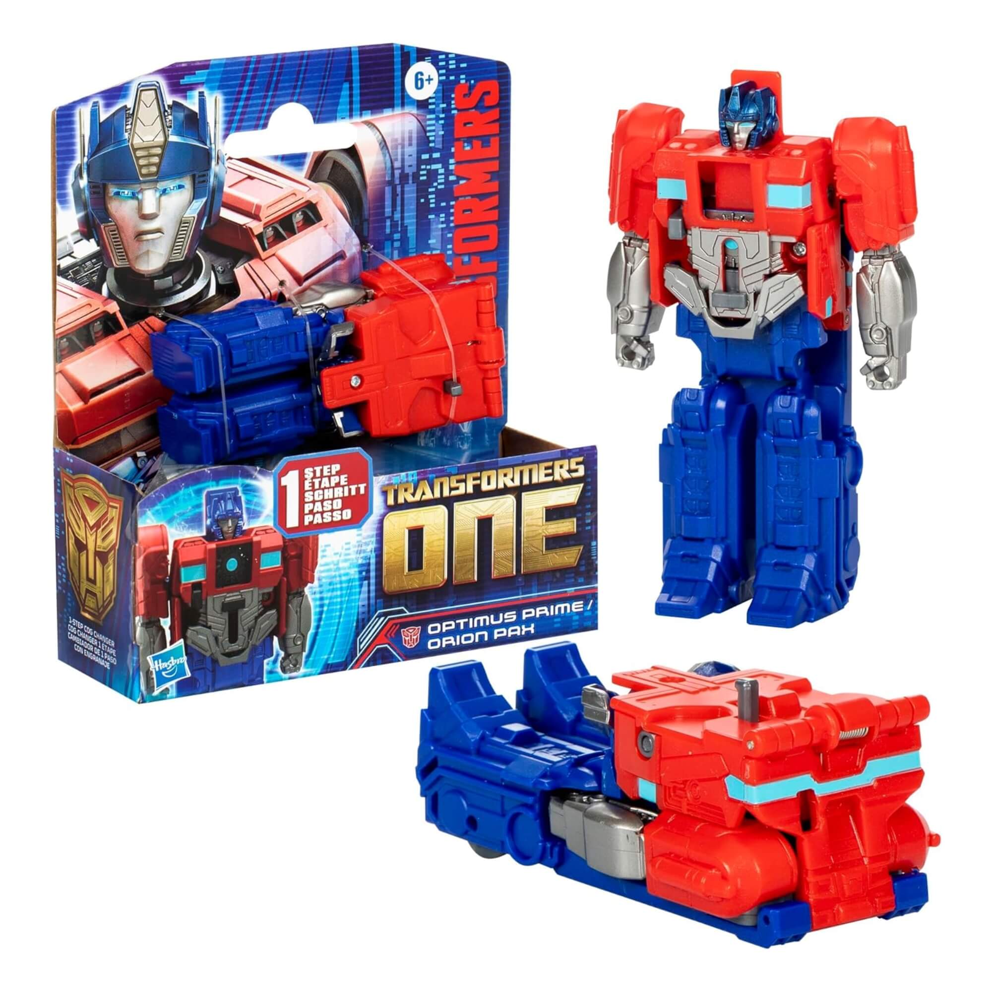 Brinquedo Infantil Figura Optimus Prime One Cog Changer Orion Pax Hasbro - 18995