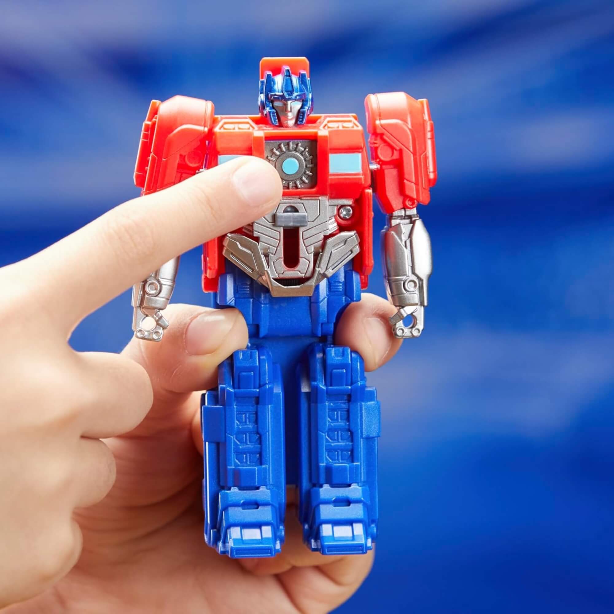 Brinquedo Infantil Figura Optimus Prime One Cog Changer Orion Pax Hasbro - 18995