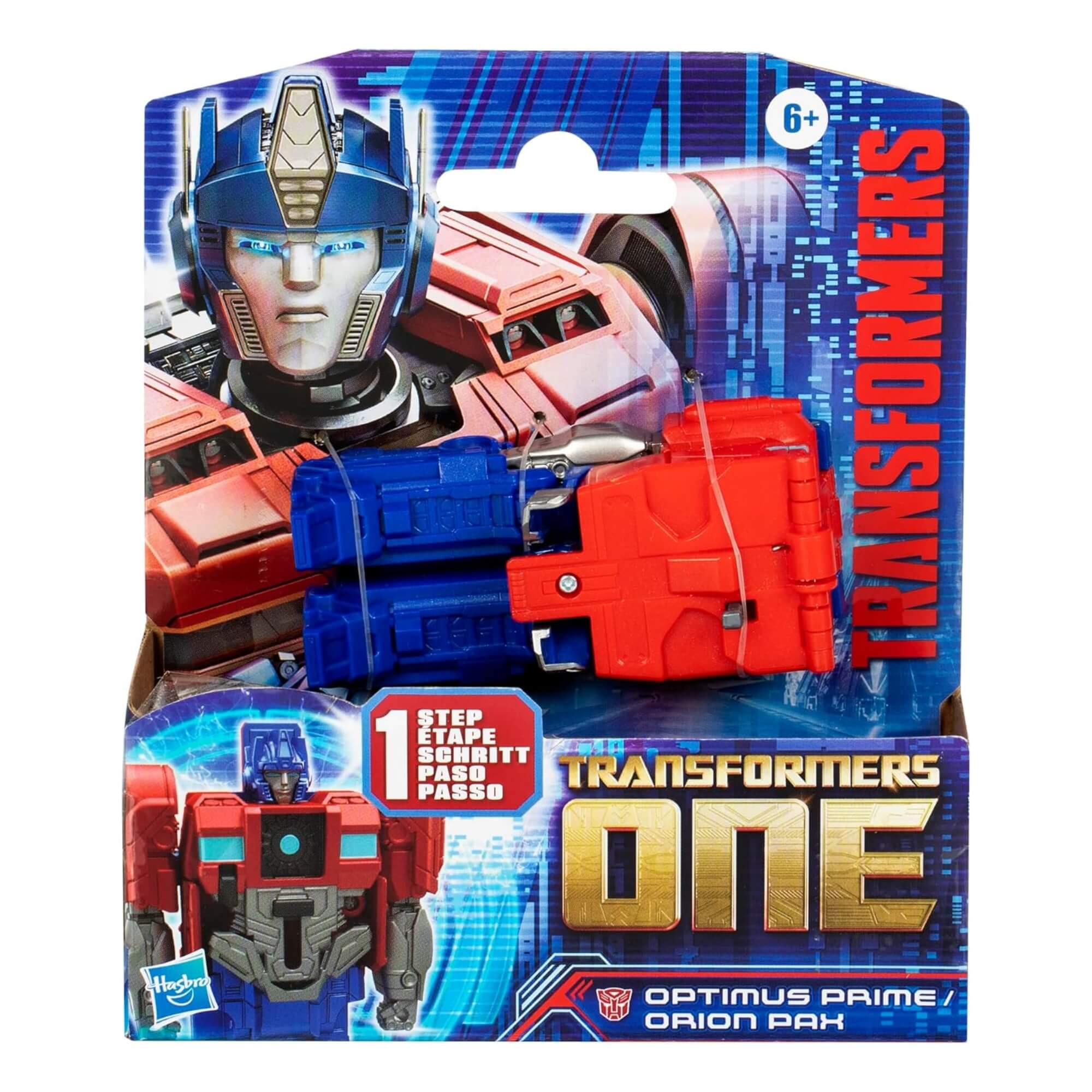 Brinquedo Infantil Figura Optimus Prime One Cog Changer Orion Pax Hasbro - 18995