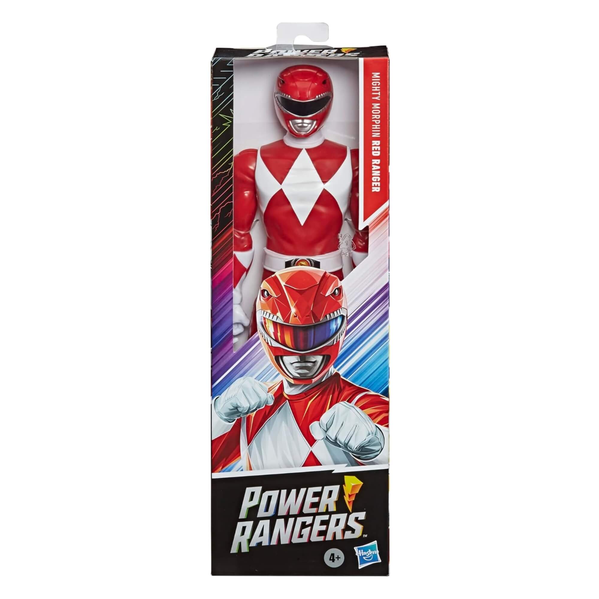Brinquedo Infantil Boneco Power Rangers Mighty Morphin Ranger Vermelho Hasbro - 19802