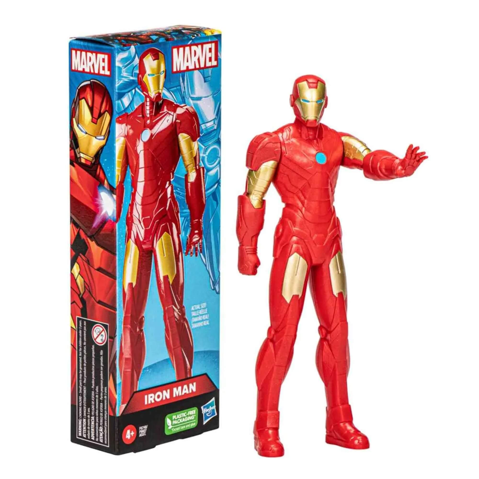 Brinquedo Infantil Boneco Avengers Figura Marvel Expression 20cm Sortido e Unitário Hasbro - 19798