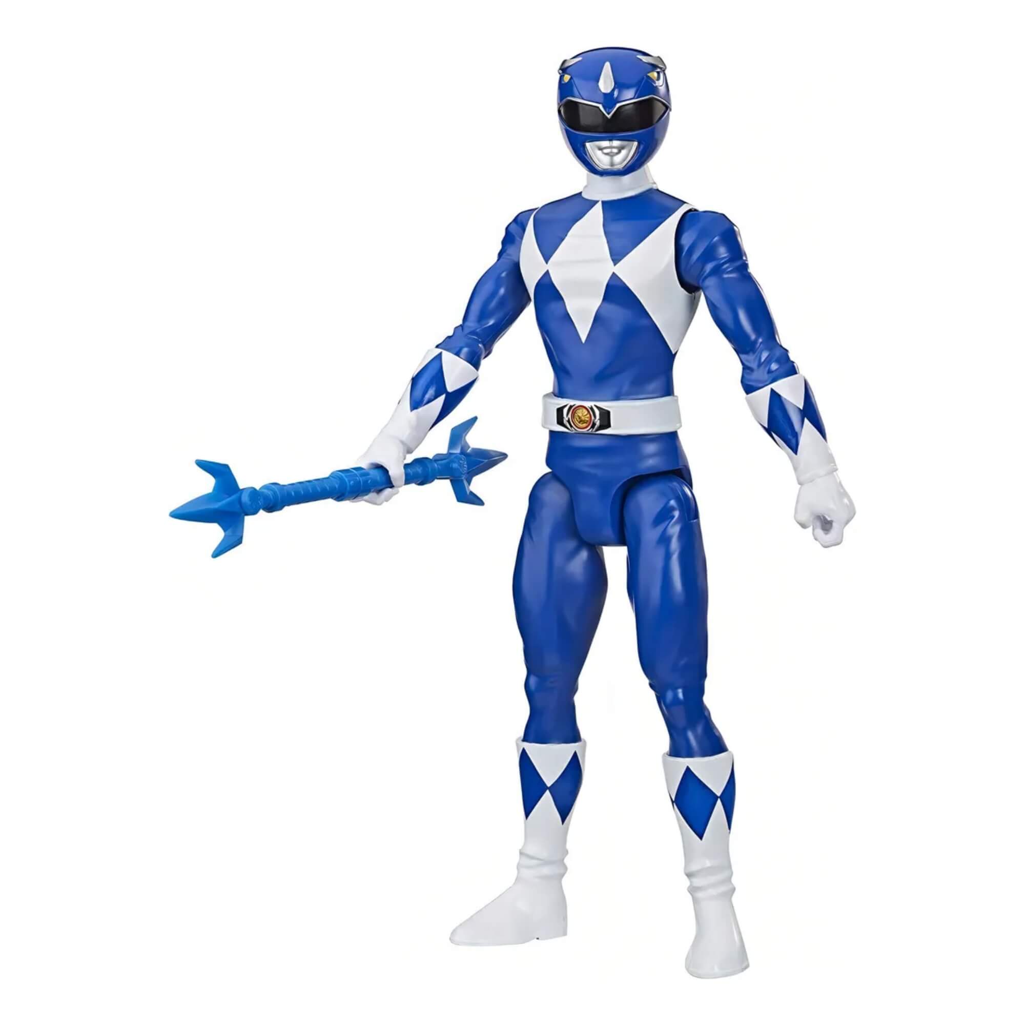 Brinquedo Infantil Boneco Power Rangers Mighty Morphin Ranger Azul Hasbro - 19803