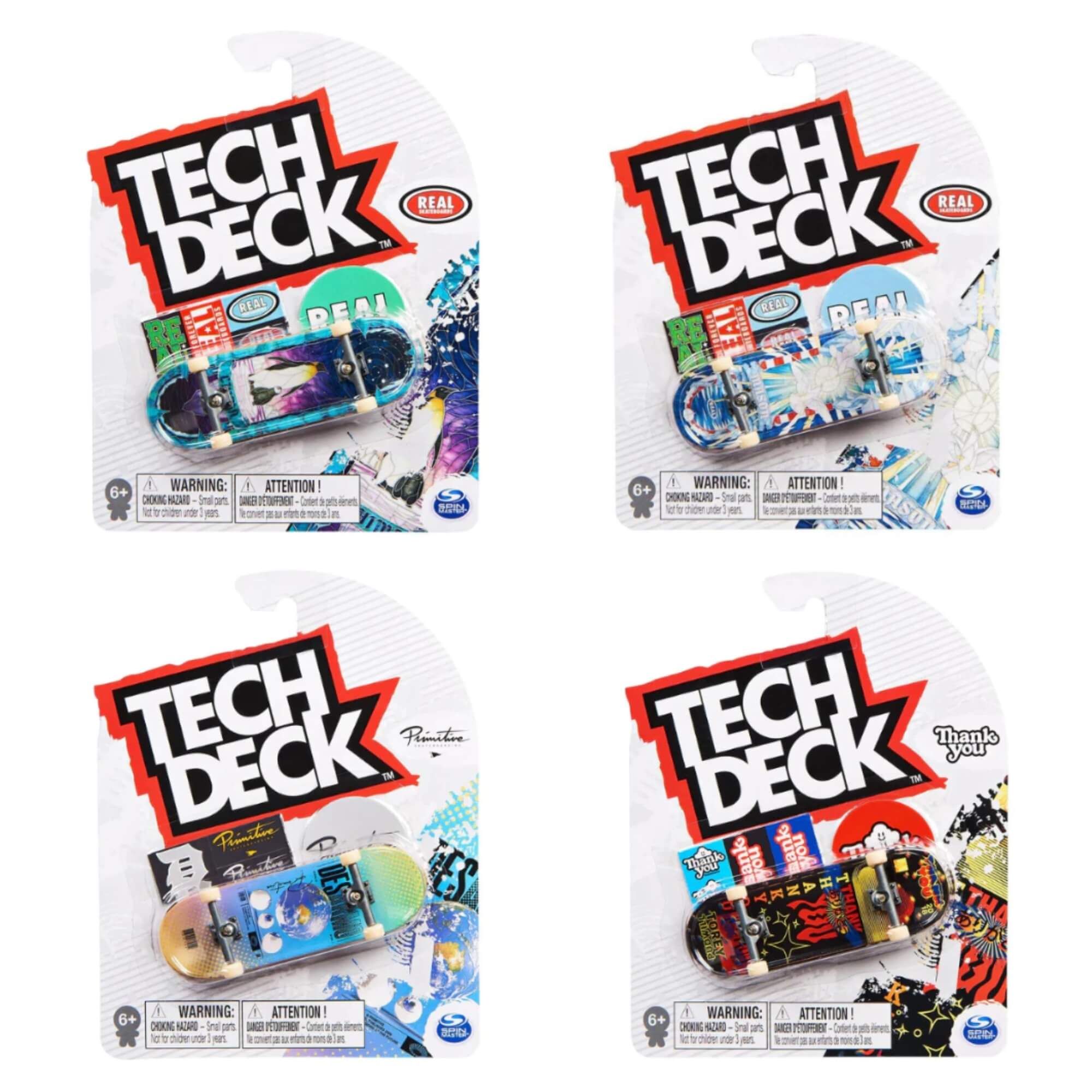 Brinquedo Infantil Tech Deck Skate de Dedo 96mm Sortido e Unitário Sunny - 002890