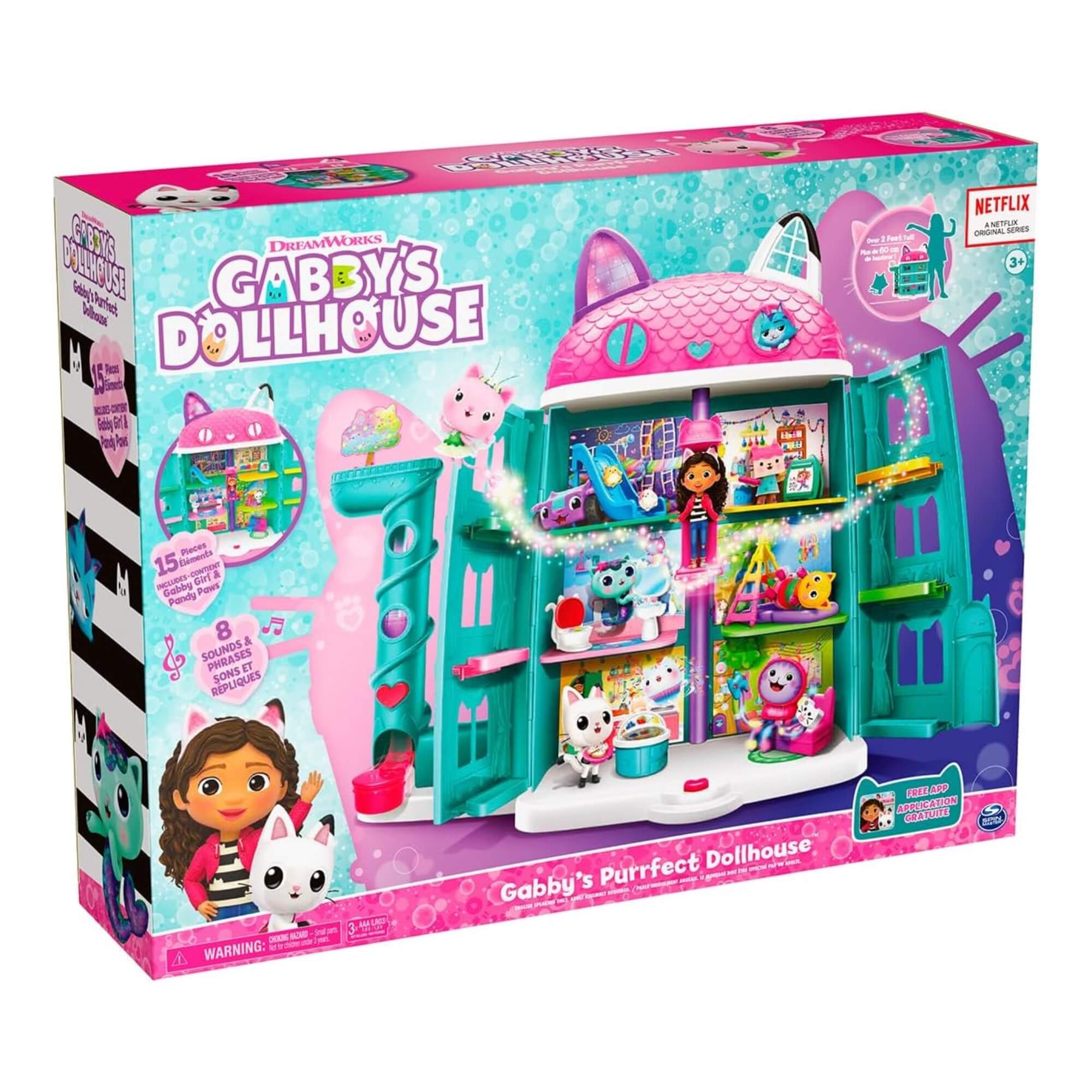 Brinquedo Infantil Playset Casa Mágica da Gabby, Gabby's Dollhouse Sunny - 003063