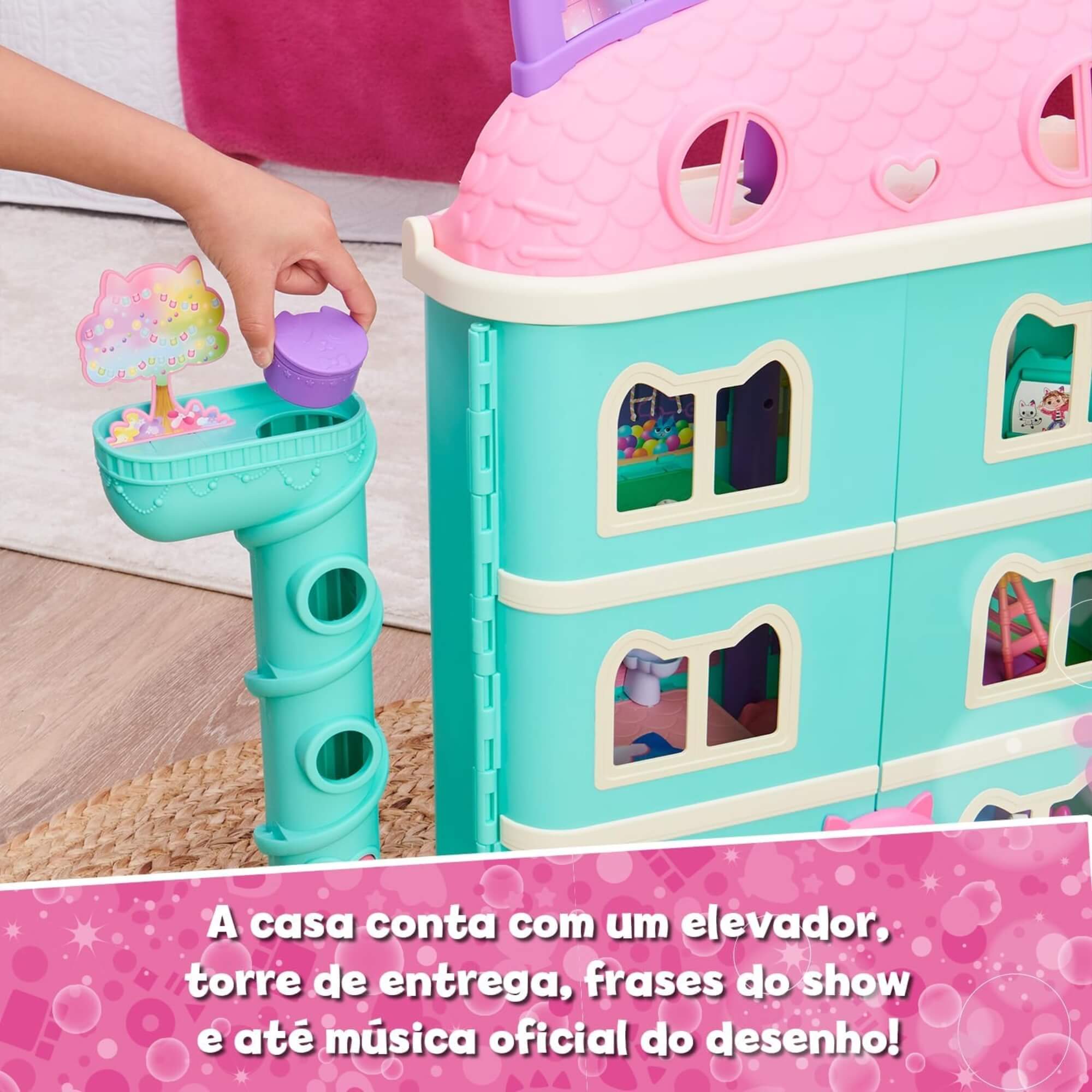 Brinquedo Infantil Playset Casa Mágica da Gabby, Gabby's Dollhouse Sunny - 003063