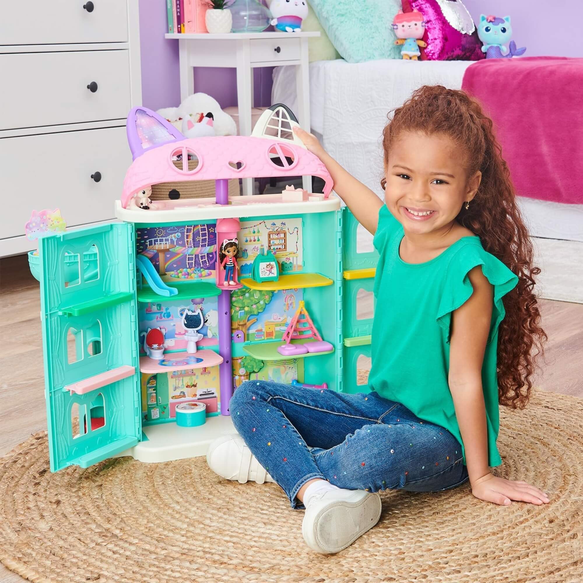Brinquedo Infantil Playset Casa Mágica da Gabby, Gabby's Dollhouse Sunny - 003063