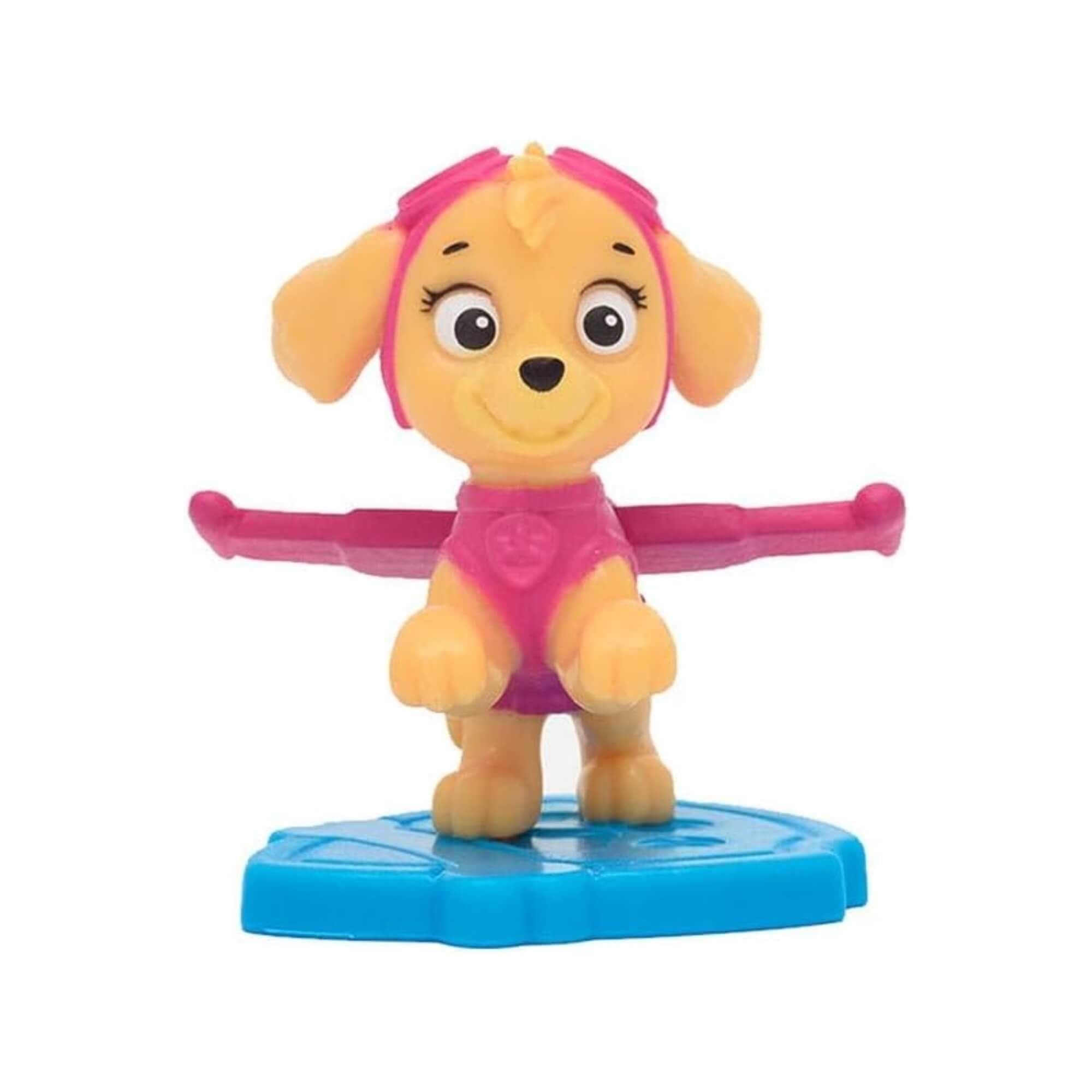 Brinquedo Infantil Pack 4 Mini Figuras Chase Skye Marshall Rubble Patrulha Canina Sunny - 003596