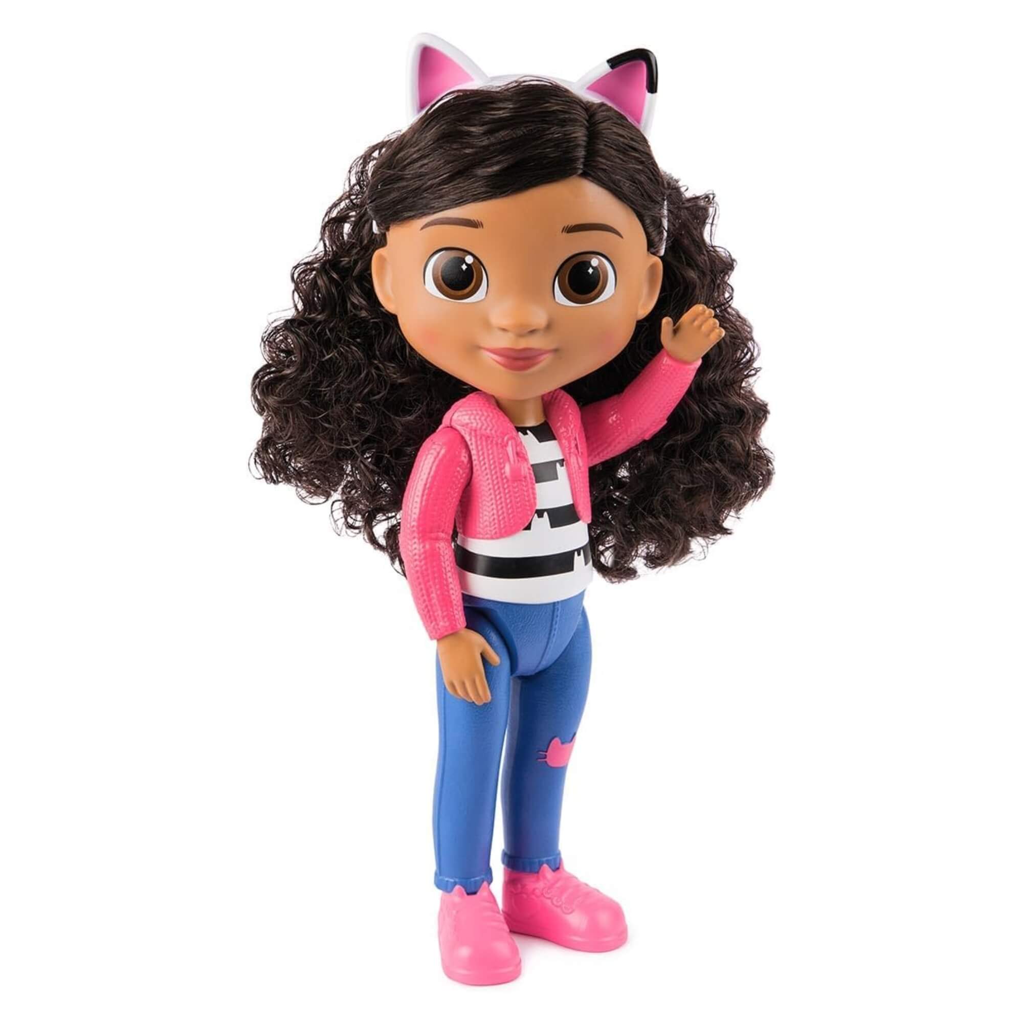Boneca Infantil Gabby 13" com Orelhas de Gato, Gabbys Dollhhouse Sunny - 003974